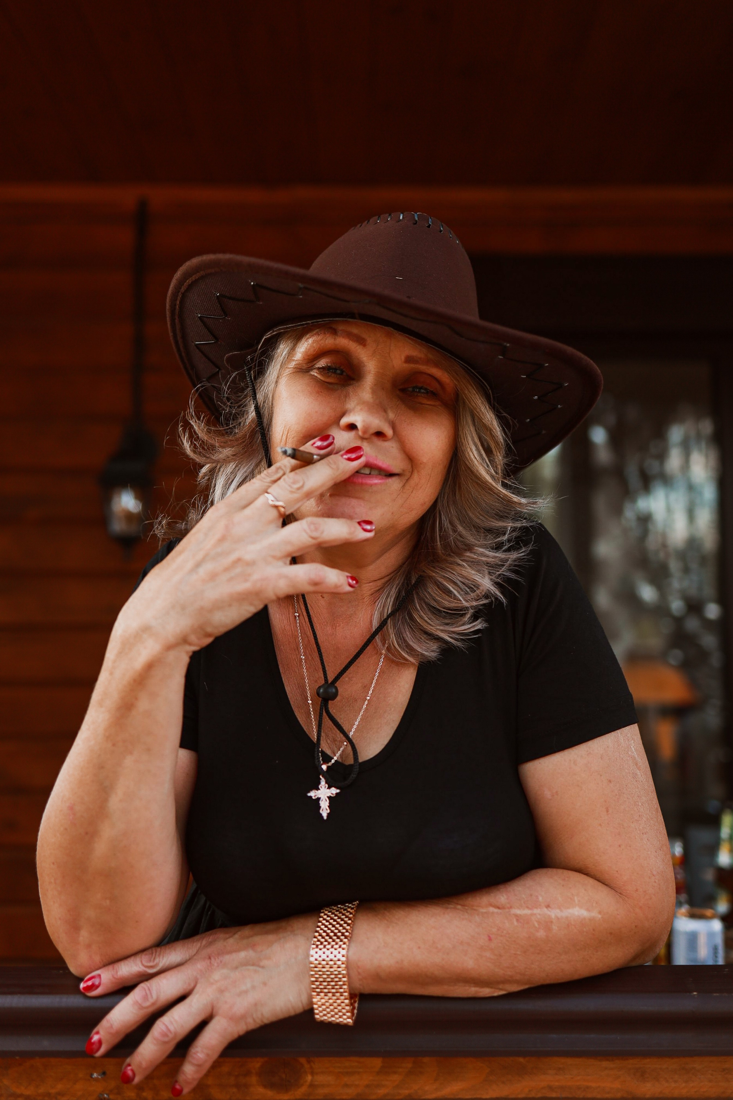 Girls party. Cowboy’s mood