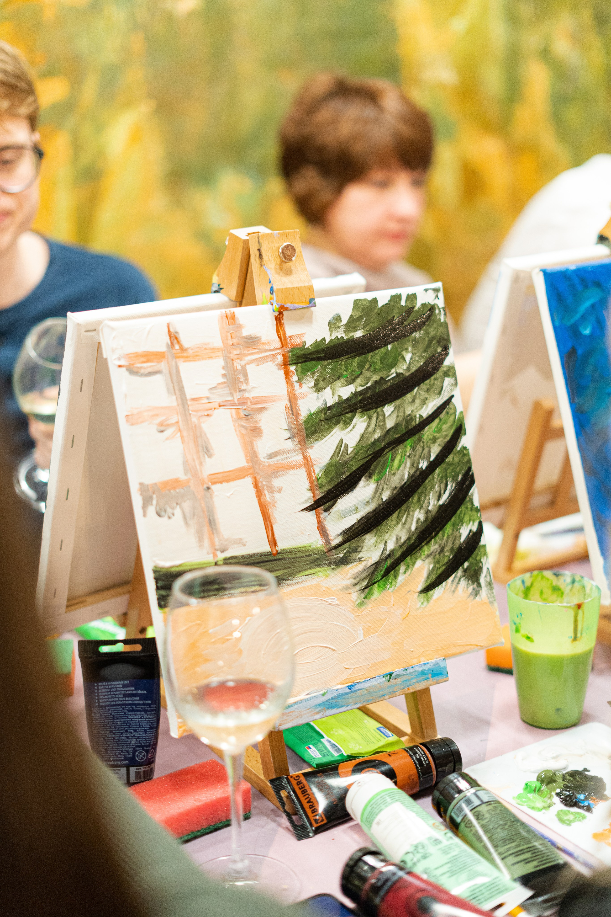 Корпоратив Teach Me Art 2. Портретный фотограф в Москве и Санкт-Петербурге Арина Чех