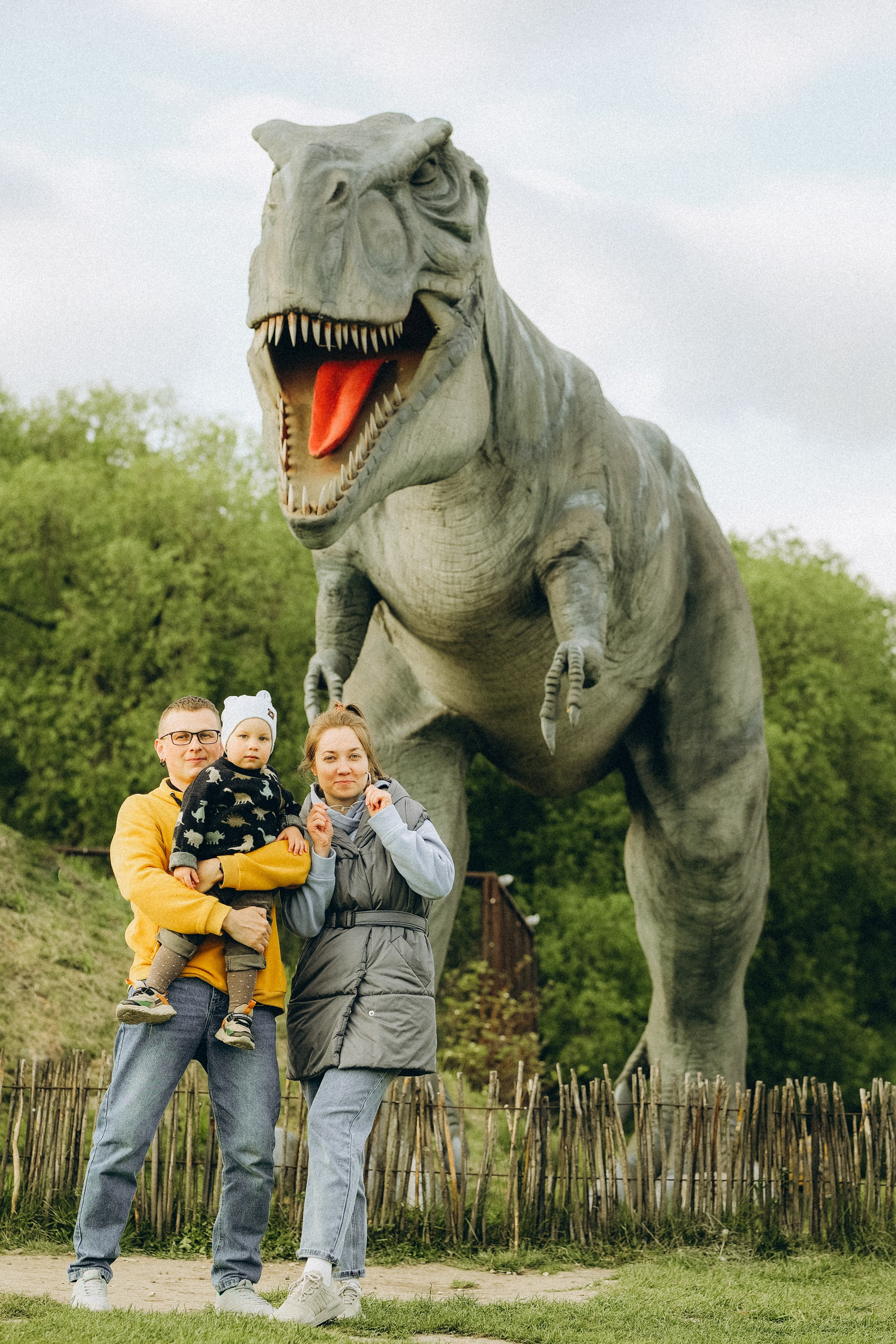 Семейная прогулка в Динопарке