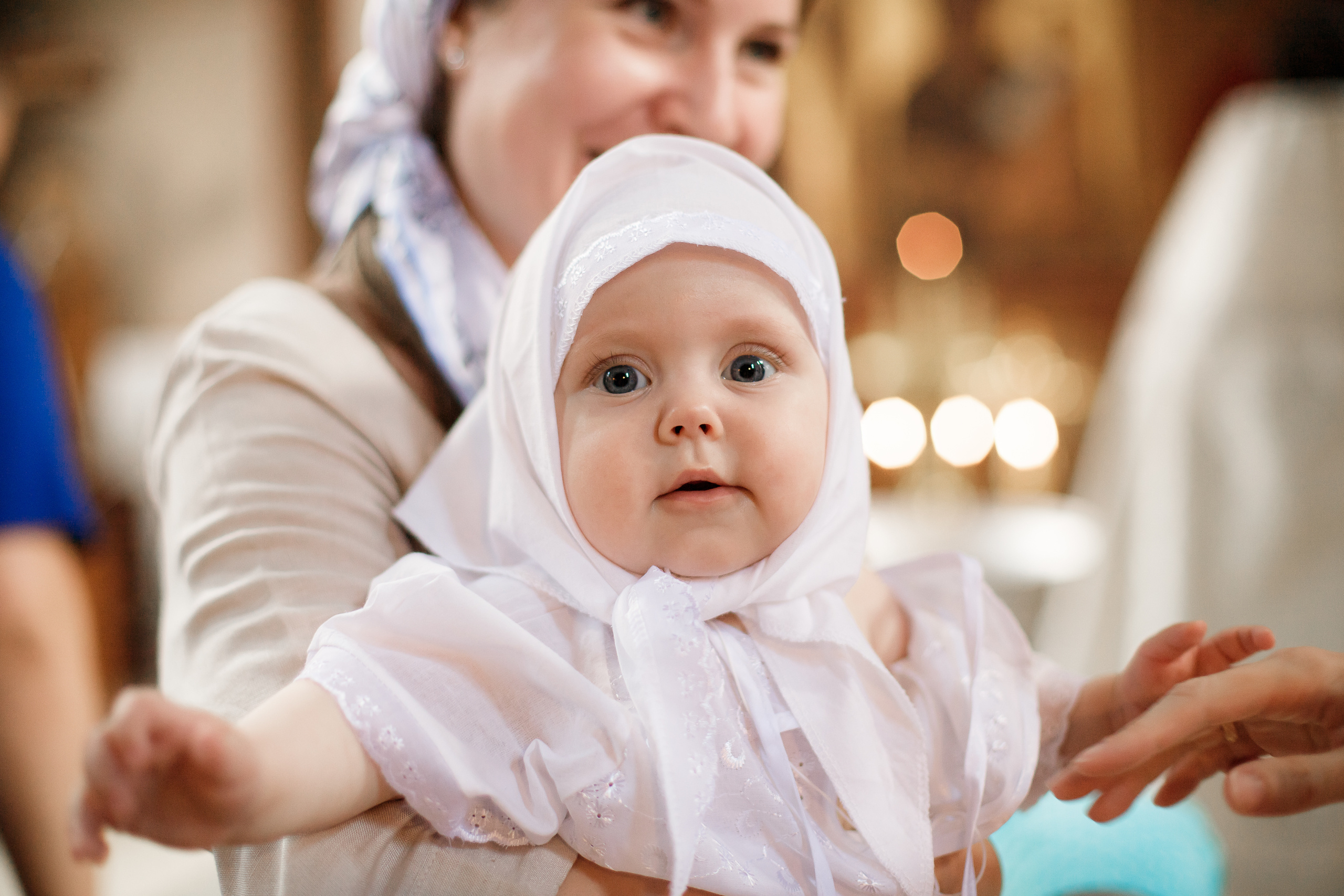 Таинство крещения в Троицкой церкови. Фотограф Карпачан Анастасия