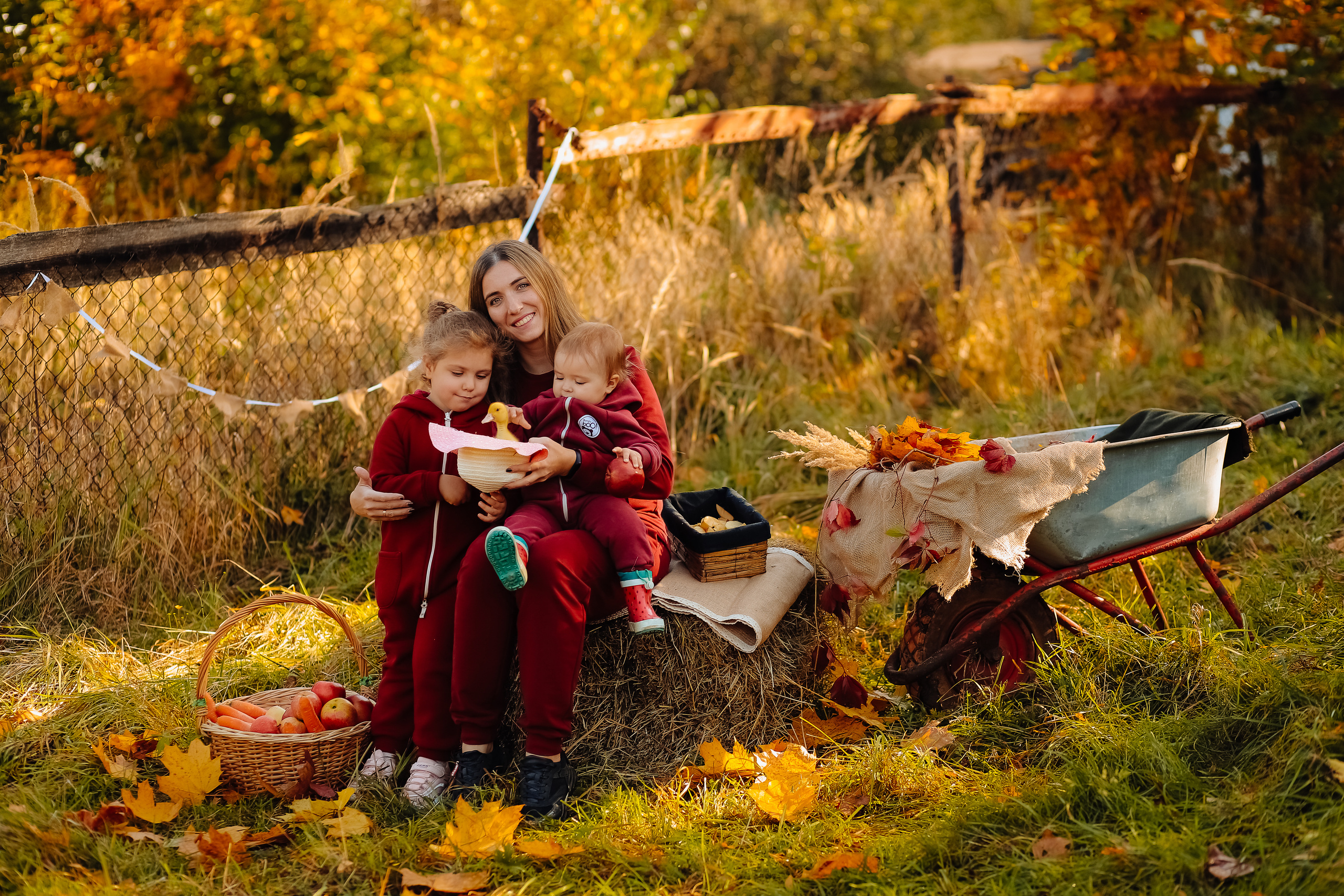 Фотосъемка с утятами. Фотограф Карпачан Анастасия