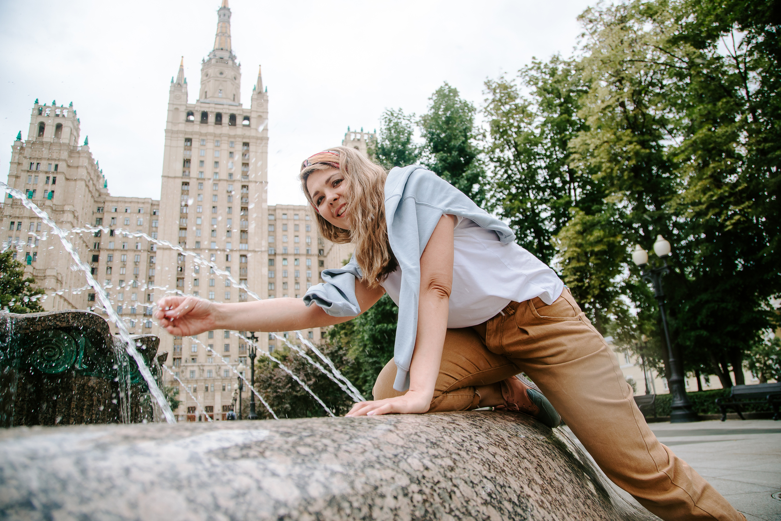Прогулка с Верой. Фотограф Карпачан Анастасия