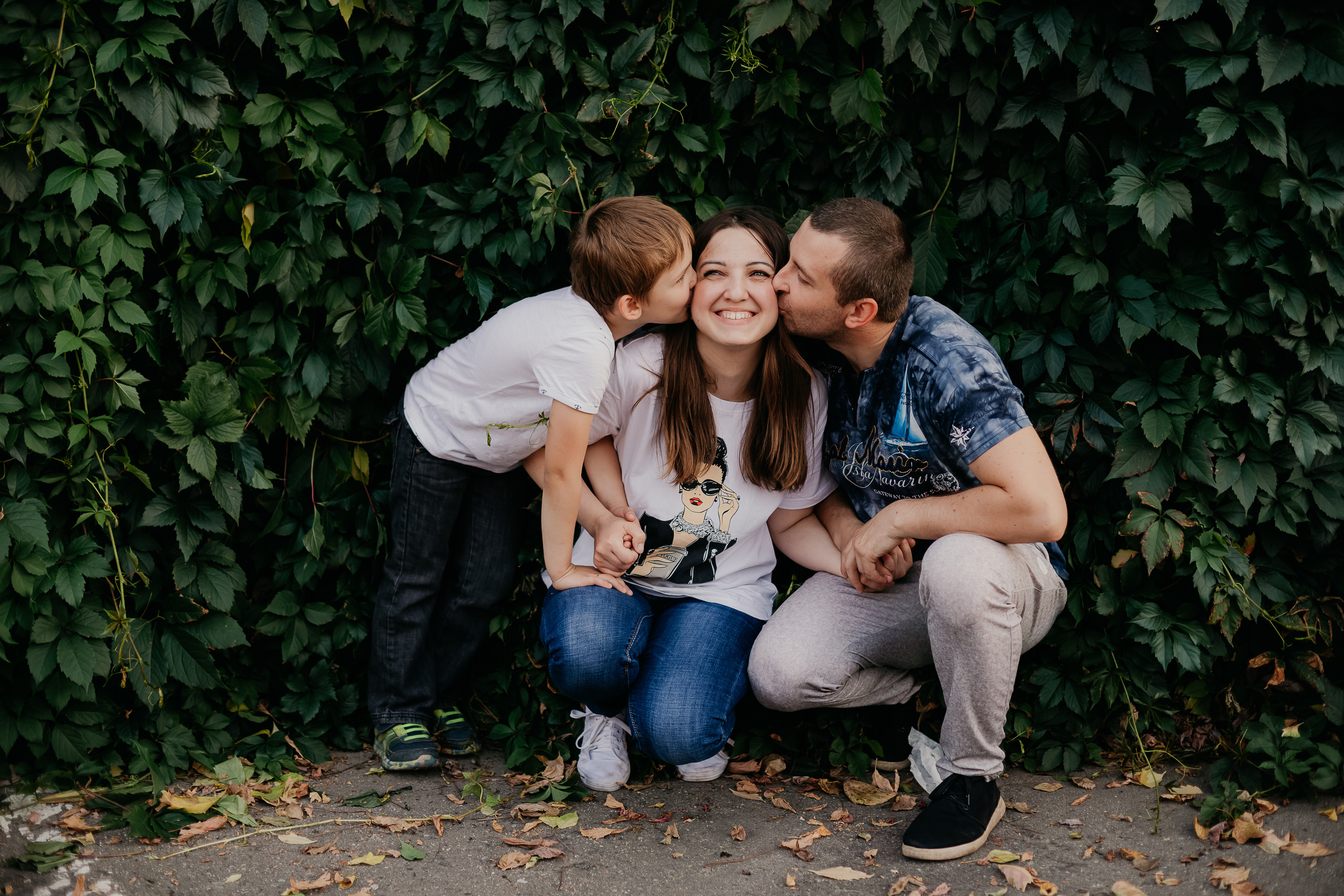 Семейная прогулка на Красном Октябре. Фотограф Карпачан Анастасия