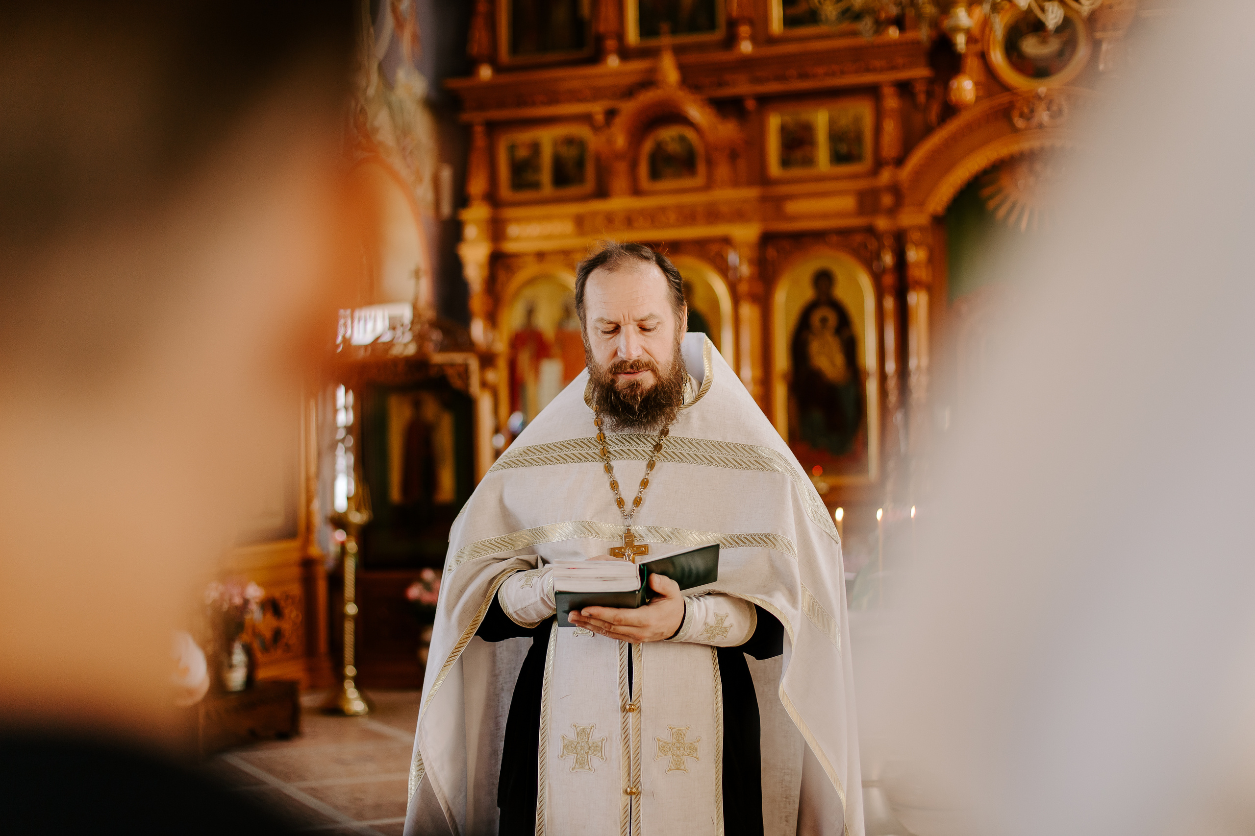 Таинство крещения в Никольской церкви. Фотограф Карпачан Анастасия