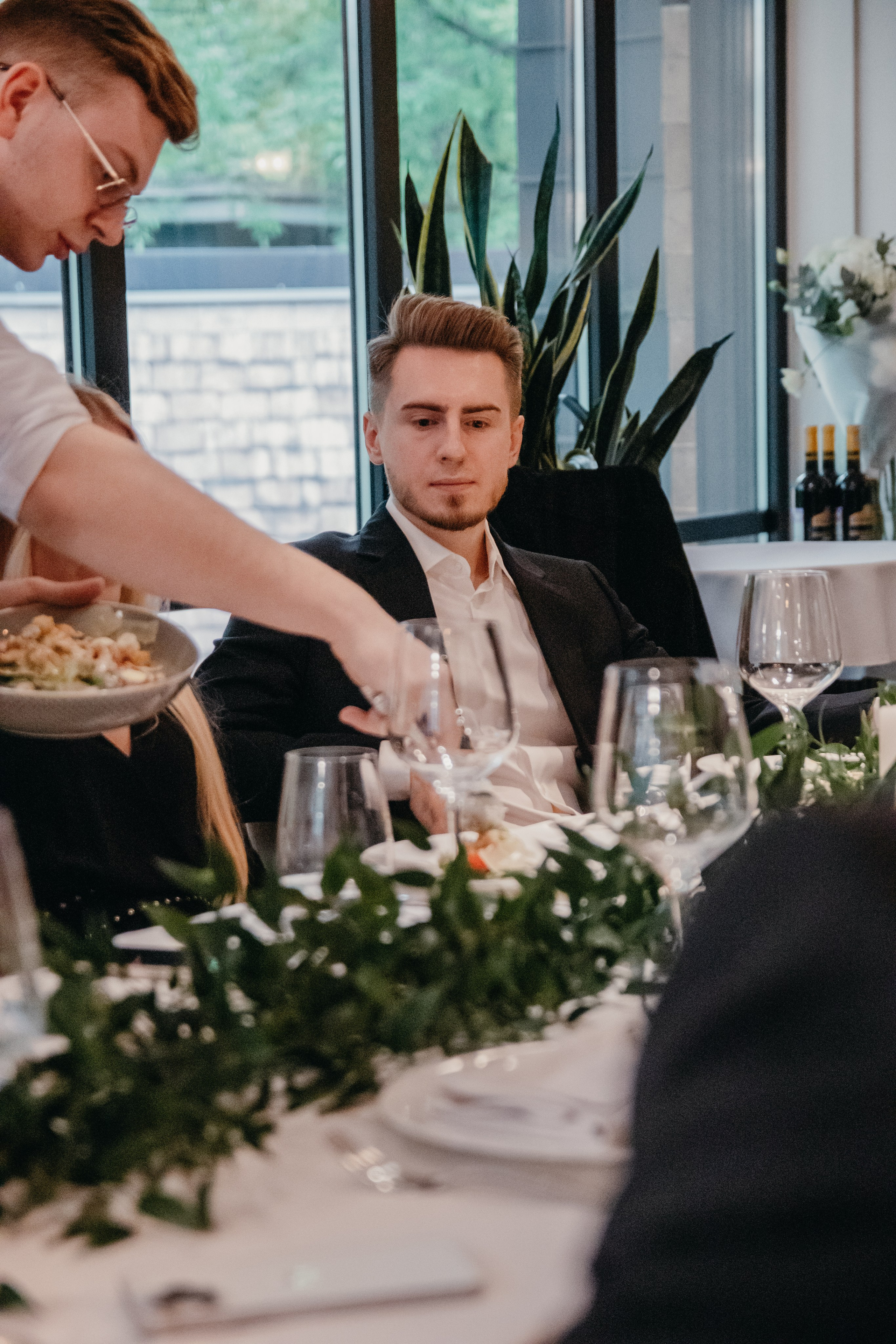 Свадебный ужин. Семейный фотограф в Москве