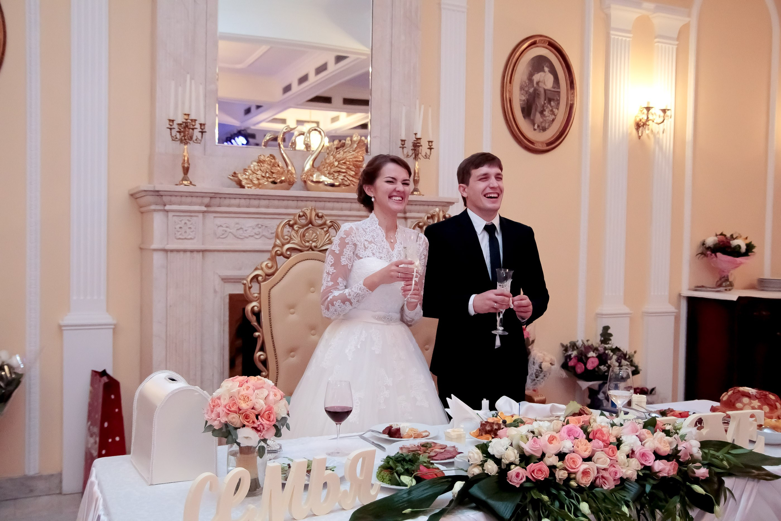 Банкет/Banquet. Максим Матвийченко и Виктория Басова профессионалы своего дела