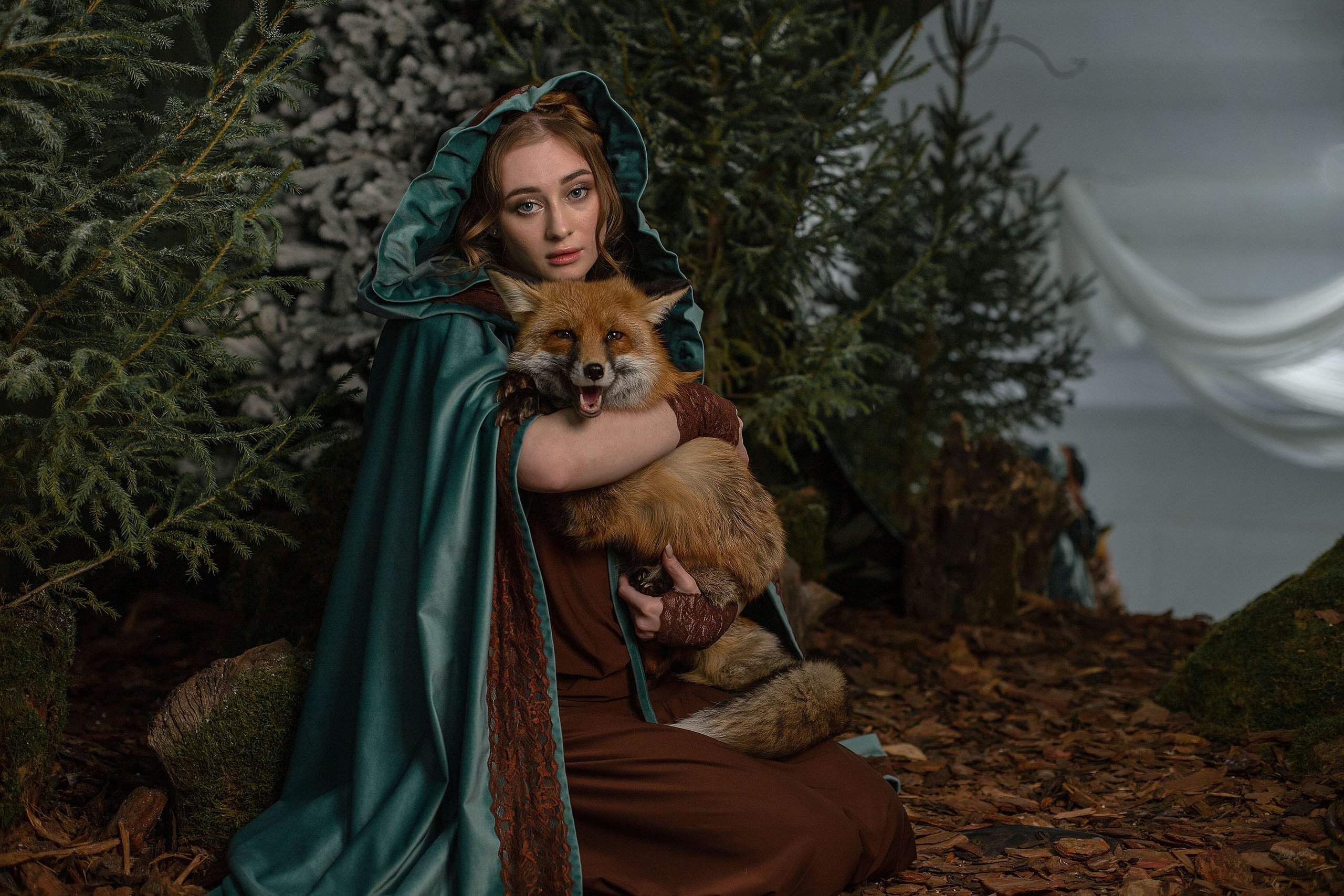 Фотопроект «Лесная сказка». Женский и портретный фотограф Мила Прошина. Краснодаар