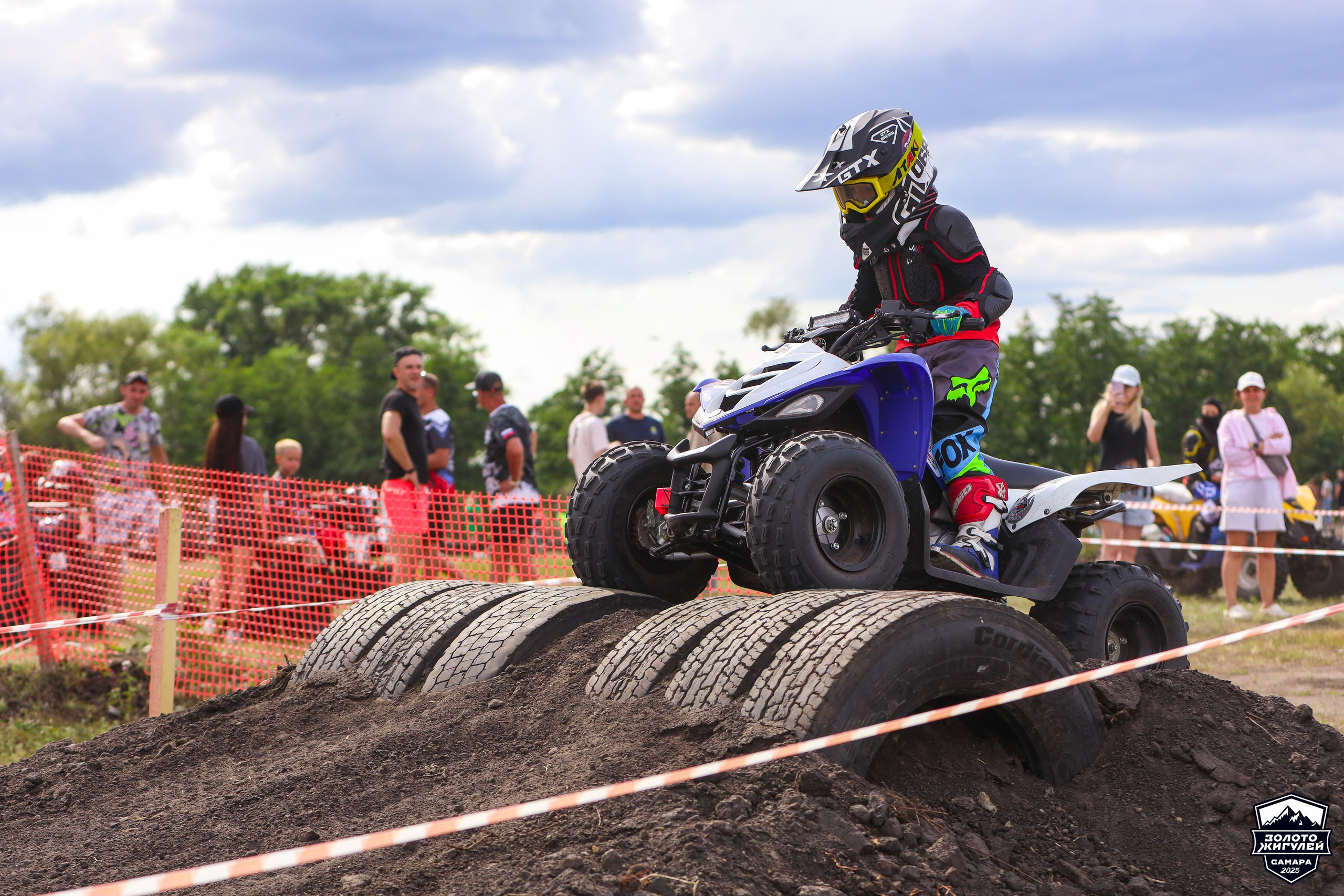 Заезды «МИНИ ДЕТИ» и «МАКСИ ДЕТИ». Кубок России по гонкам с водными препятствиями на квадроциклах «Золото Жигулей 2025». Спортивный фотограф в Самаре