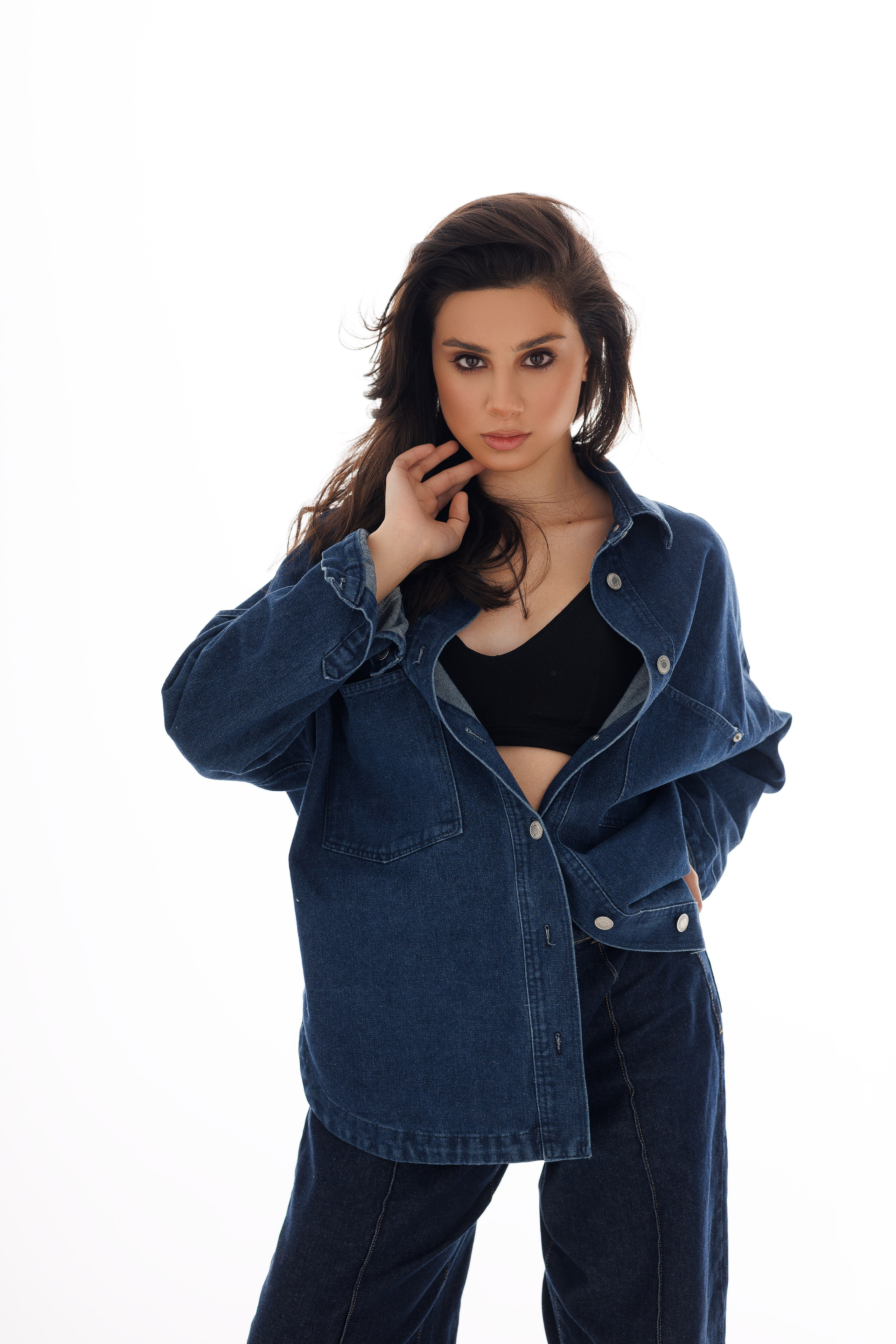 Женский портрет в студии. Фотограф Минск