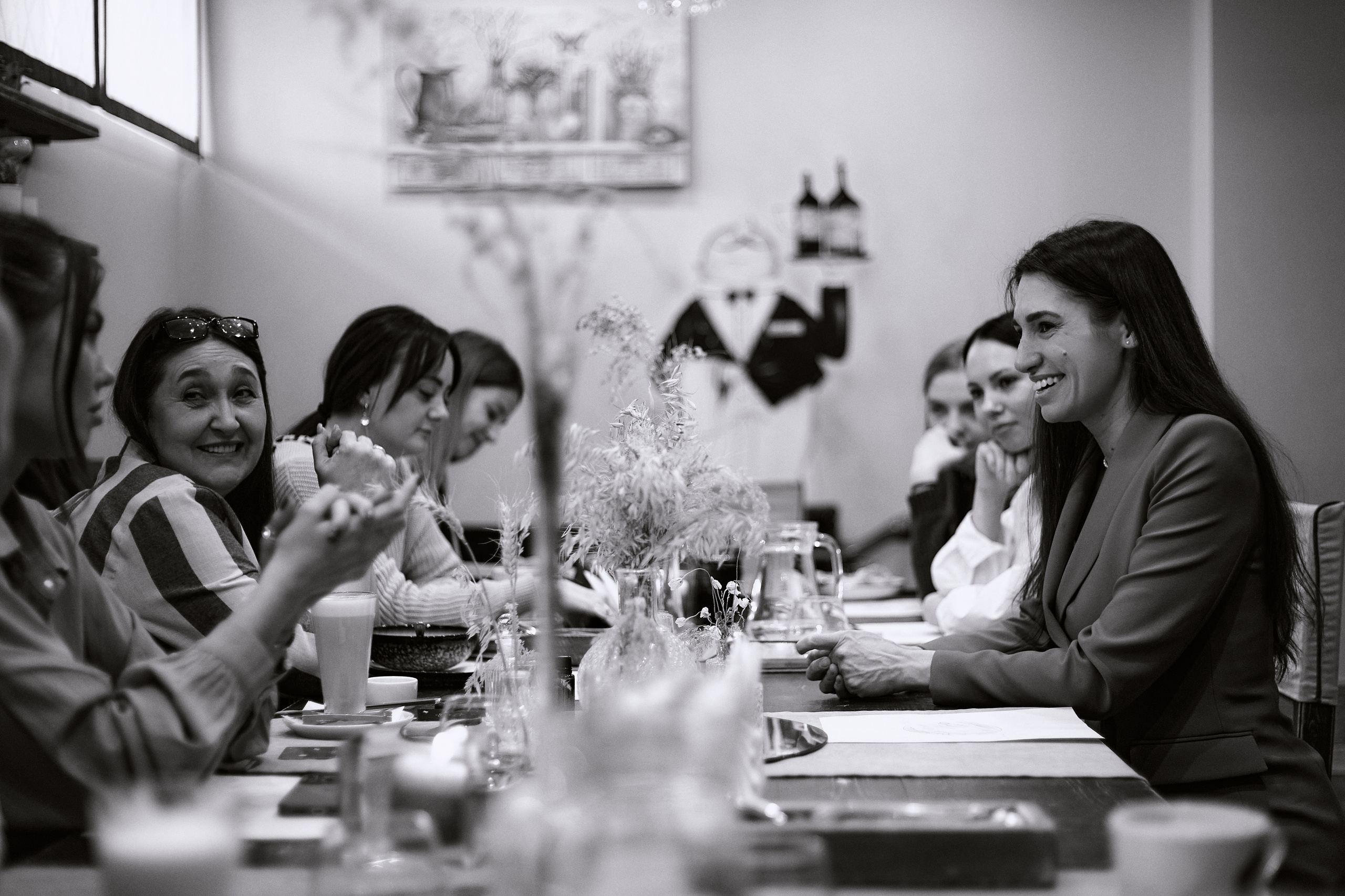 Завтрак с Юлией Гофман. Фотограф Жанна Лефлер