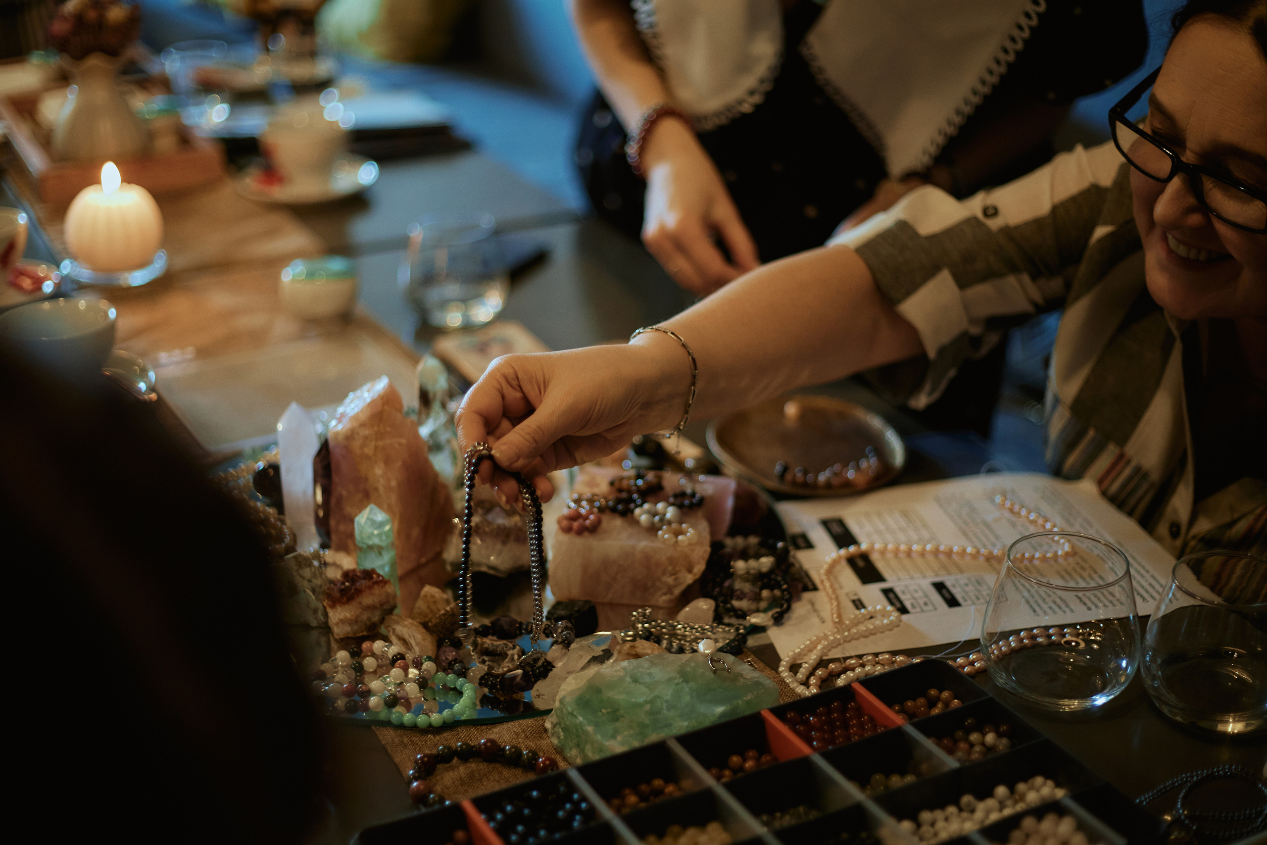 Практика литотерапии. Фотограф Жанна Лефлер