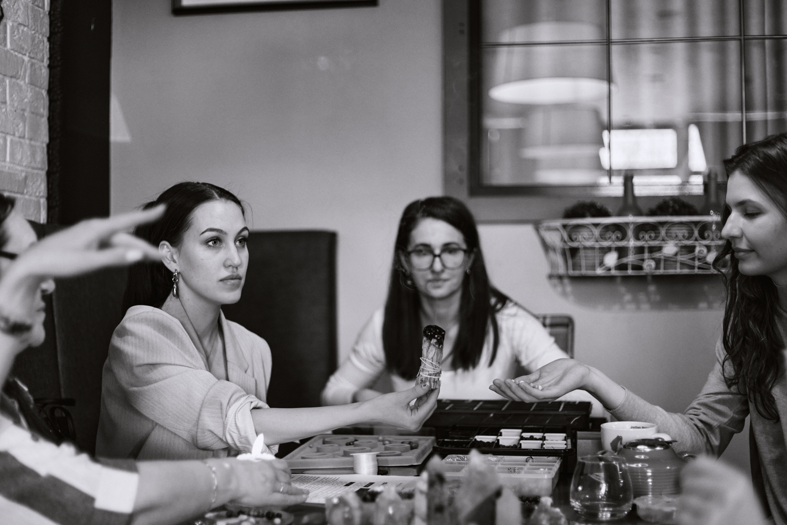 Практика литотерапии. Фотограф Жанна Лефлер