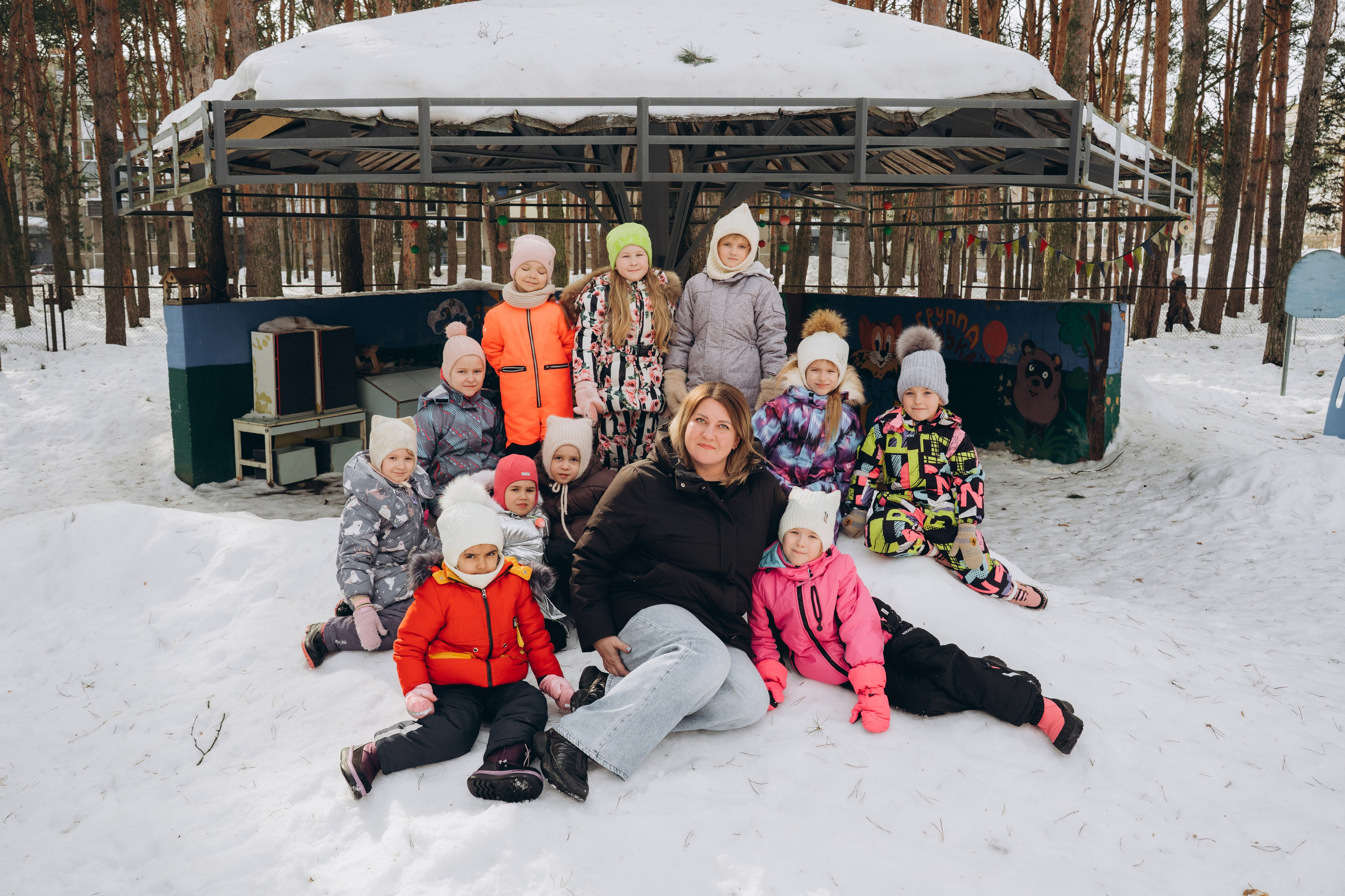Репортаж в саду. Семейный фотограф • Домашние съемки в Нижнем Новгороде