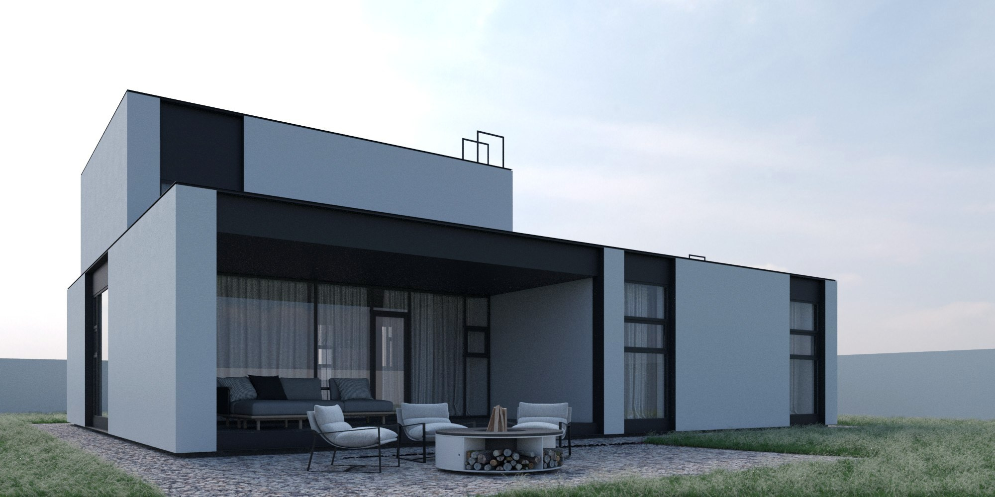 Box_house. SAAS Селиванов Алексей Архитектурная Студия