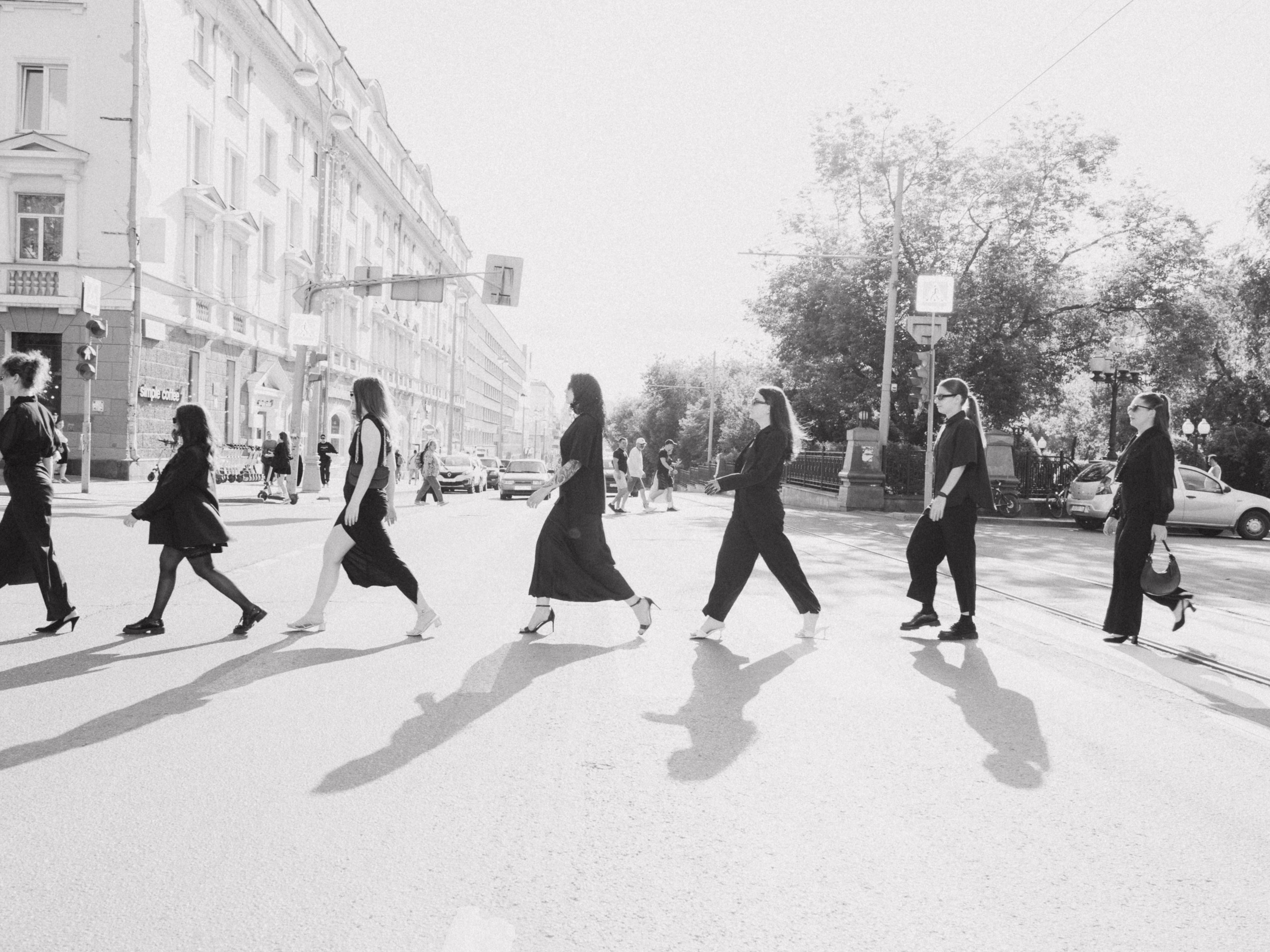 Девичник в чёрном. Фотограф в Екатеринбурге Яна Круташова