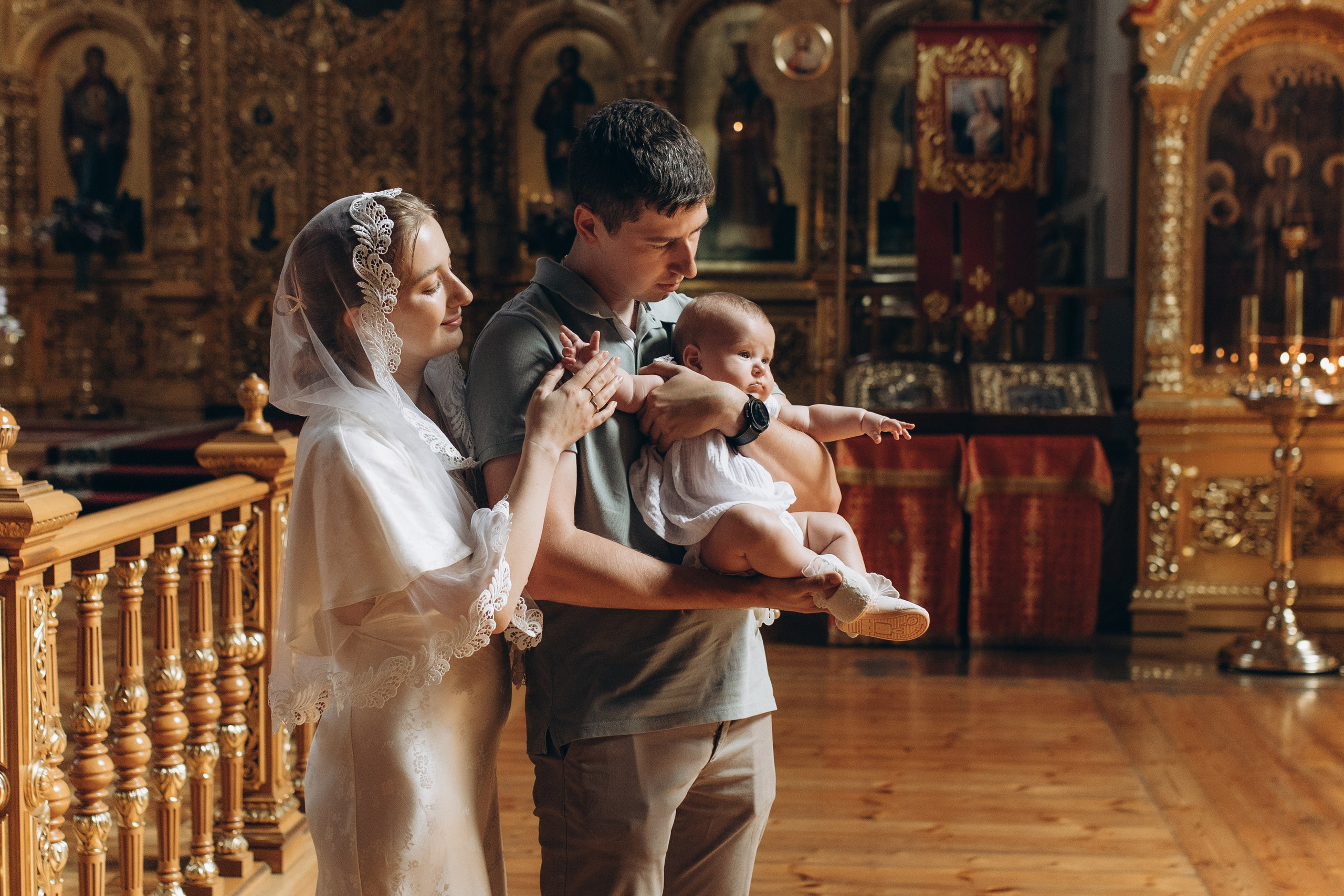 Крещение Марии. Семейный фотограф в Краснодаре Виктория Кокоулина