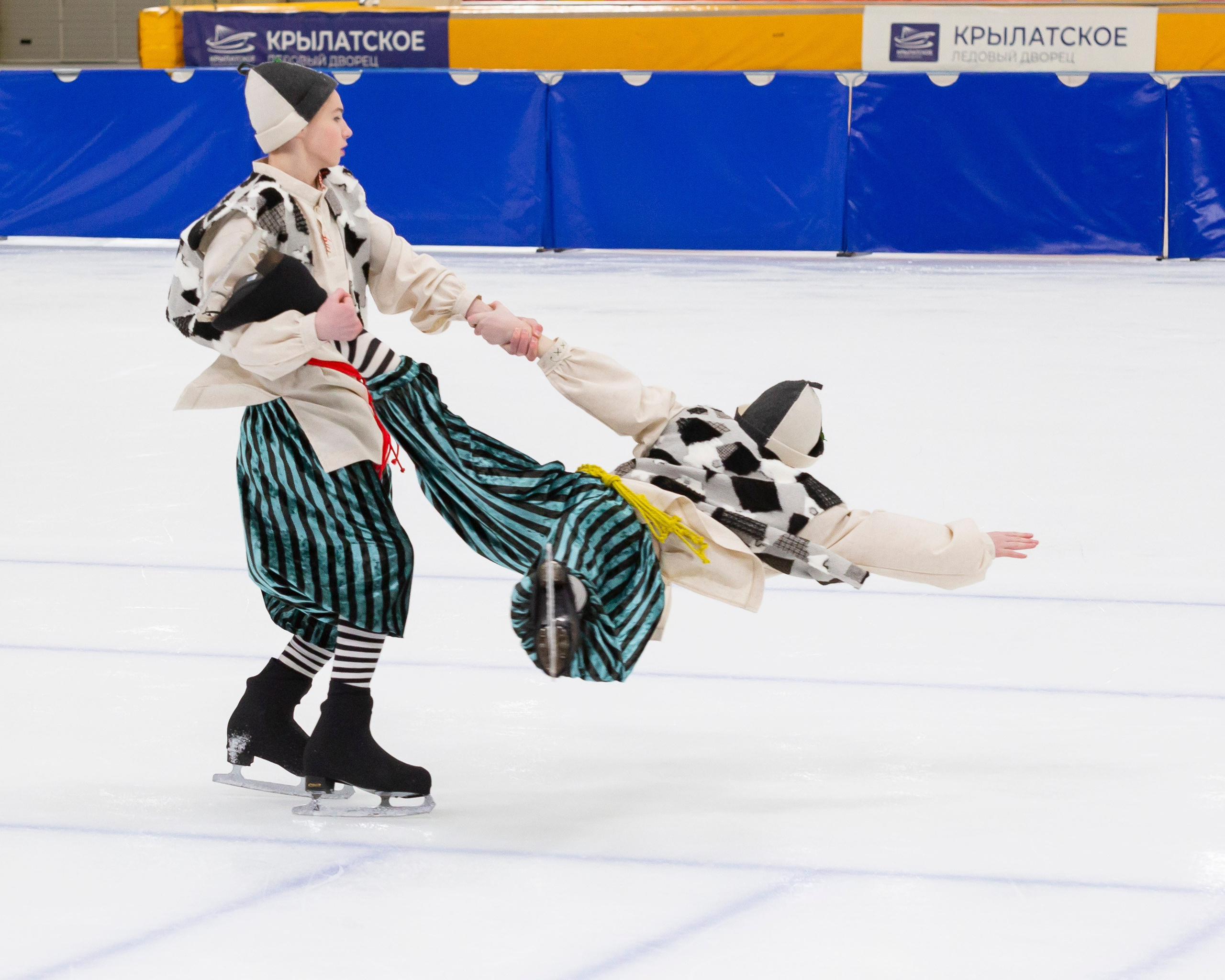 Открытый кубок Московского спорта среди спортивных балетов на льду. Детский театр на льду «АЛЕКО» 2024. Репортажный фотограф в Москве