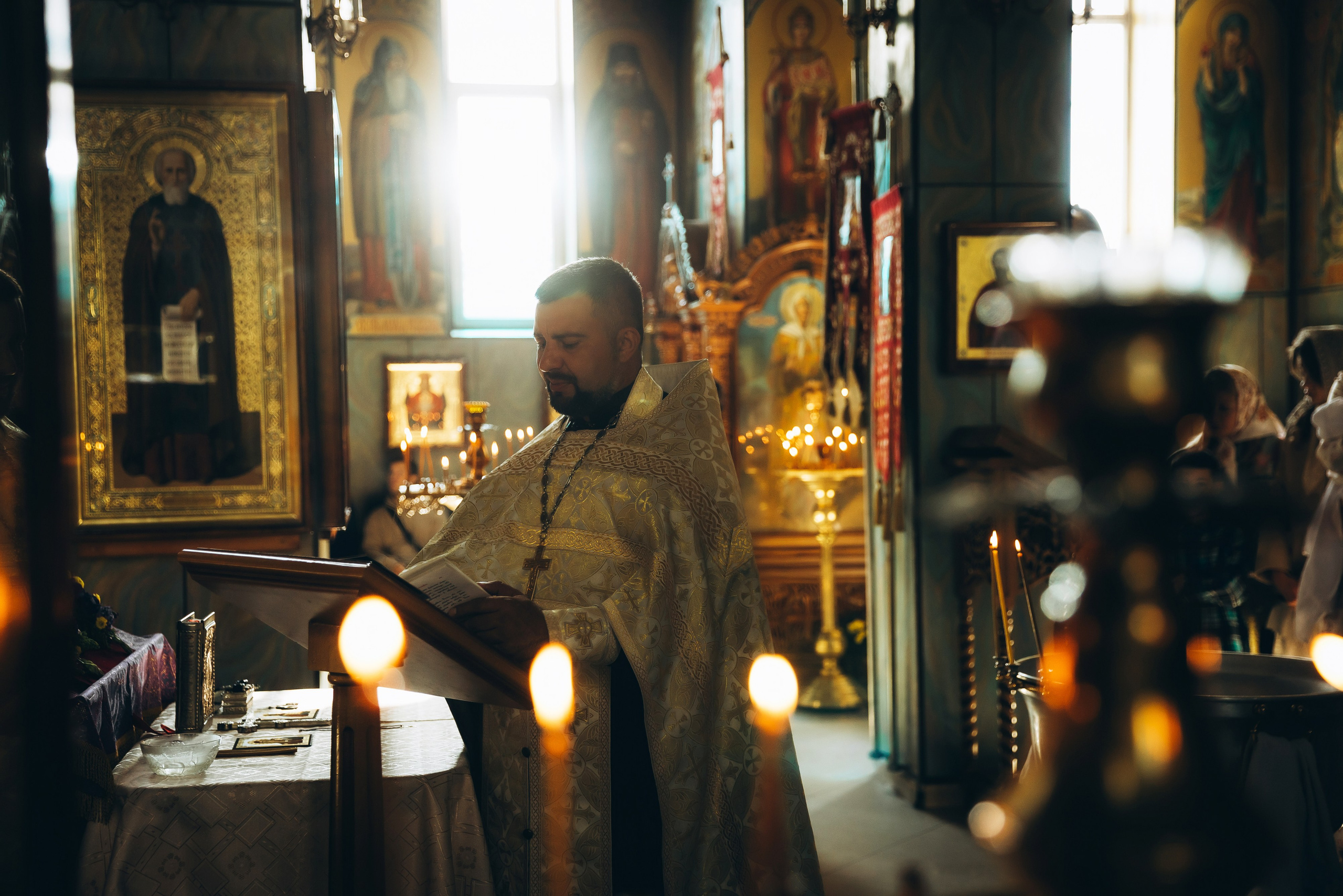 Таинство Крещения Ильи. Фотограф в Краснодаре Алла Потоцкая