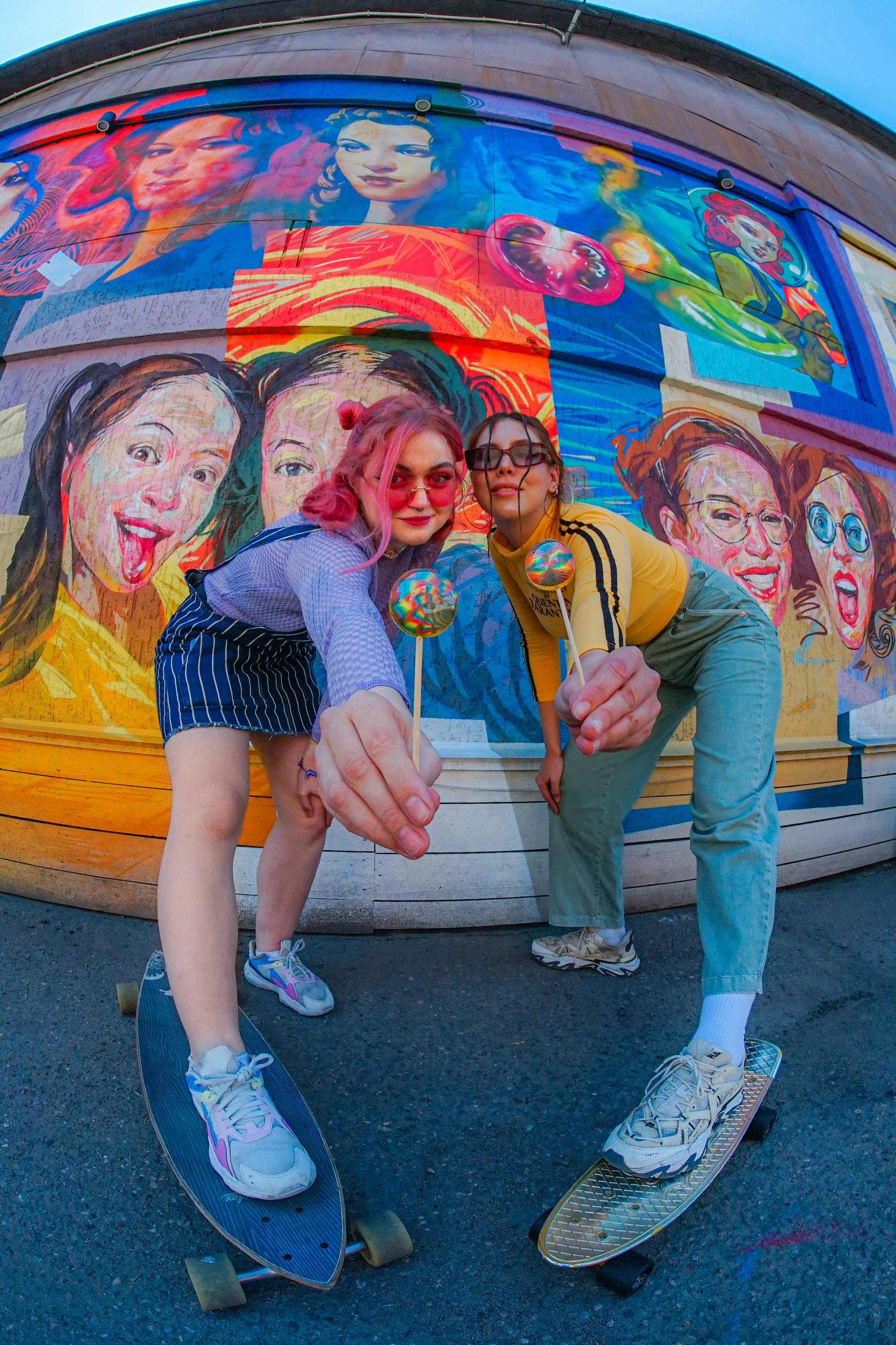 Photoshoot with skateboards for «rubiscookies». Фотограф в Иркутске | Алмамедова Кристина