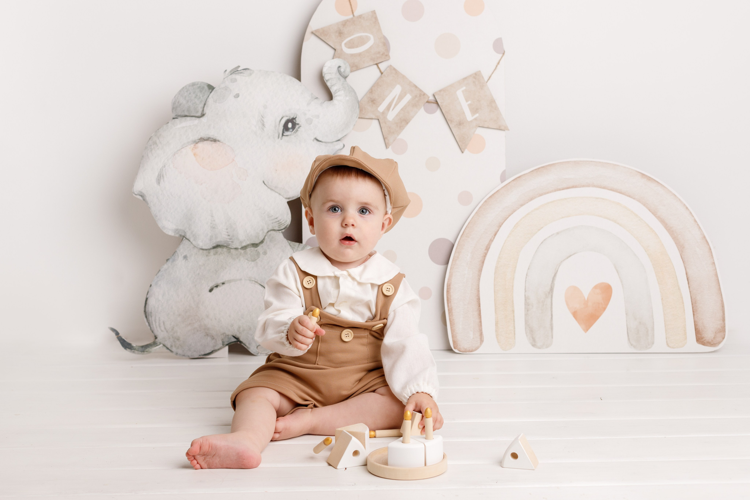 Влад «Первый тортик». Фотограф новорожденных в г. Оренбурге Екатерина Козлова