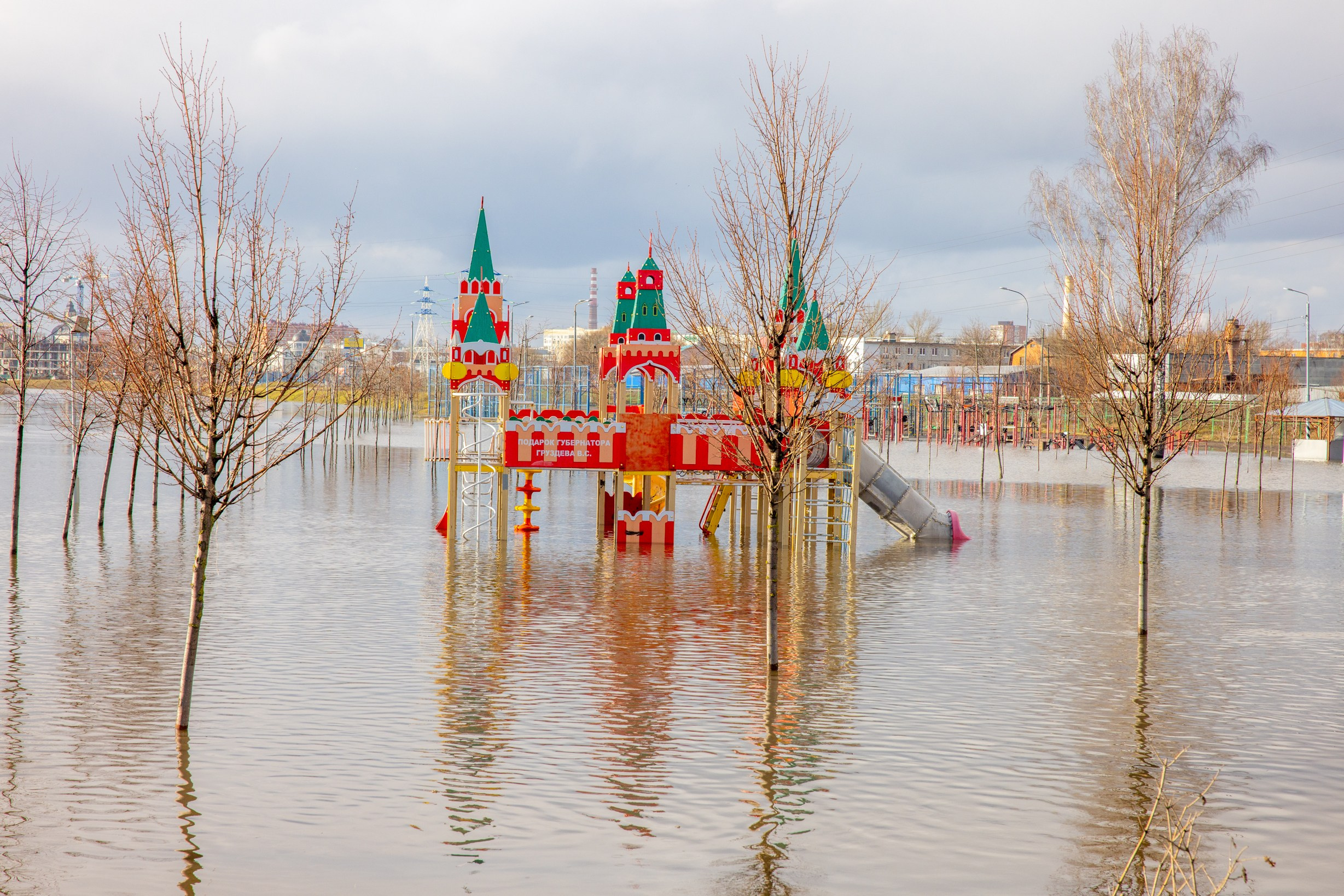 Паводок на Оке. Фотограф в Туле Крупский АнДРей. Фотостудия «КАДР71» в Туле