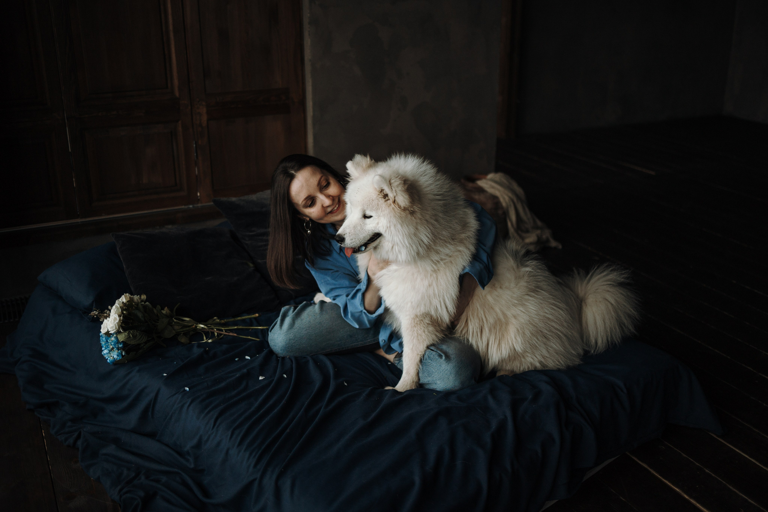 Марина и Мушу. Фотограф — Анималист | Санкт-Петербург