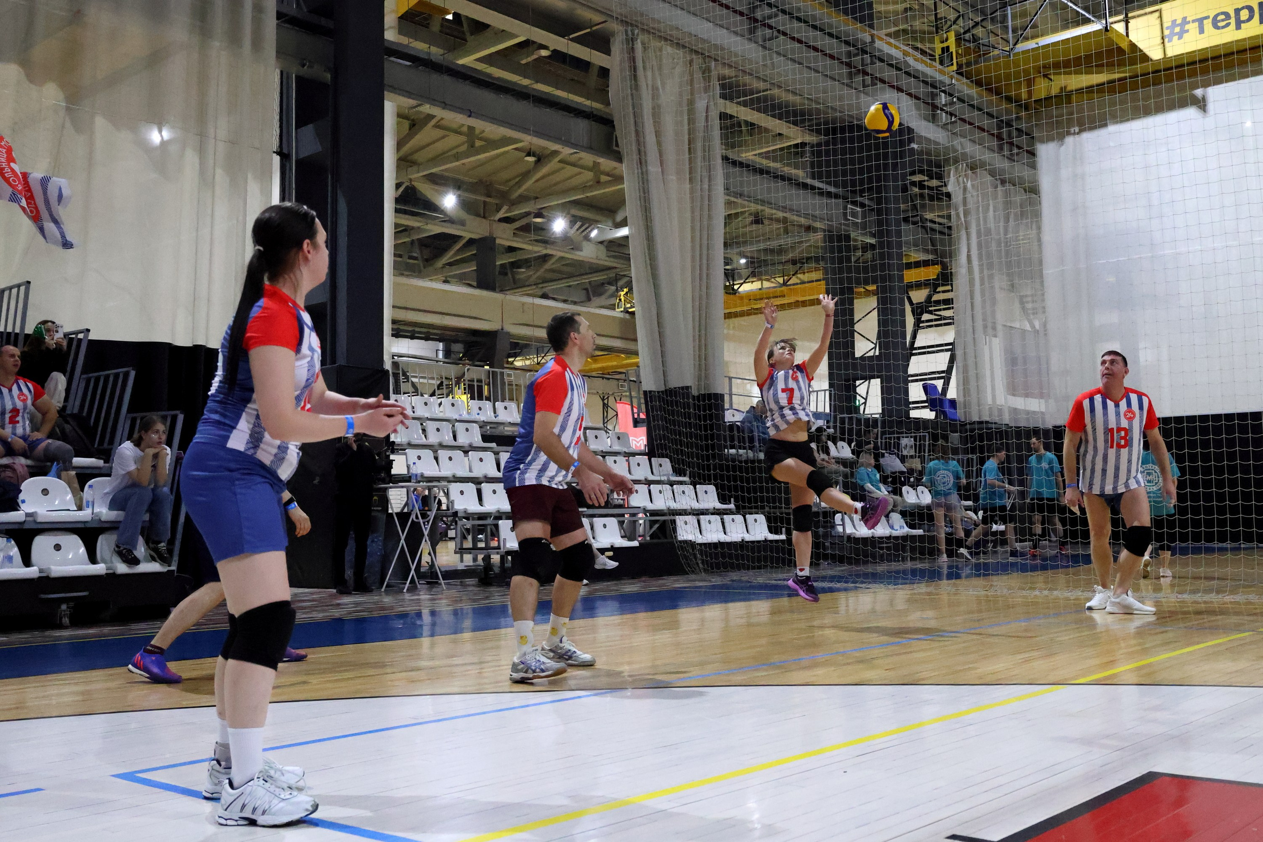 ГКБ 24. Волейбол. Спартакиада ДЗМ. Спортивный и репортажный фотограф Ермакова Светлана