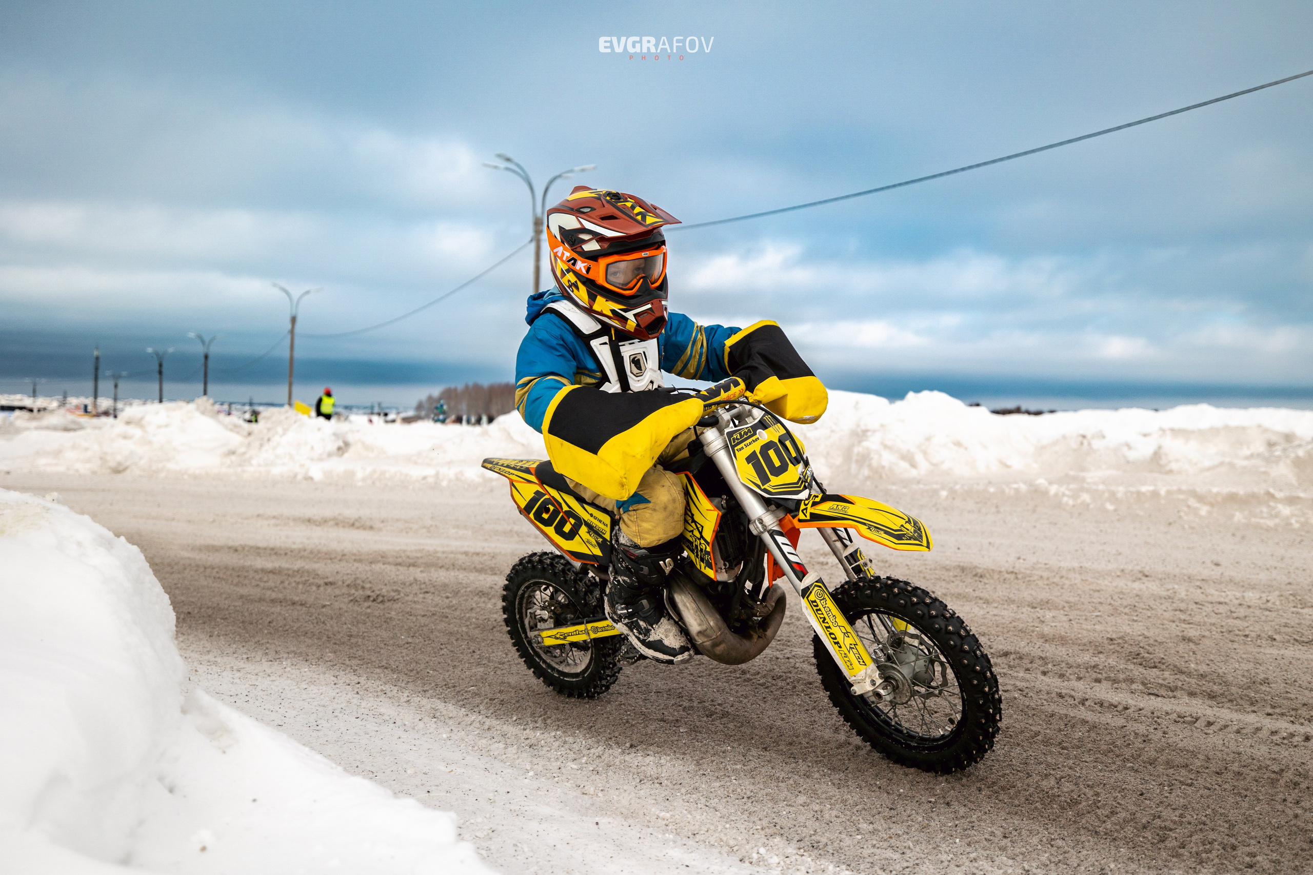 Открытый кубок Республики Татарстан по мотокроссу 3 этап. 4 февраля 2024 г. Фотограф Евграфов Александр