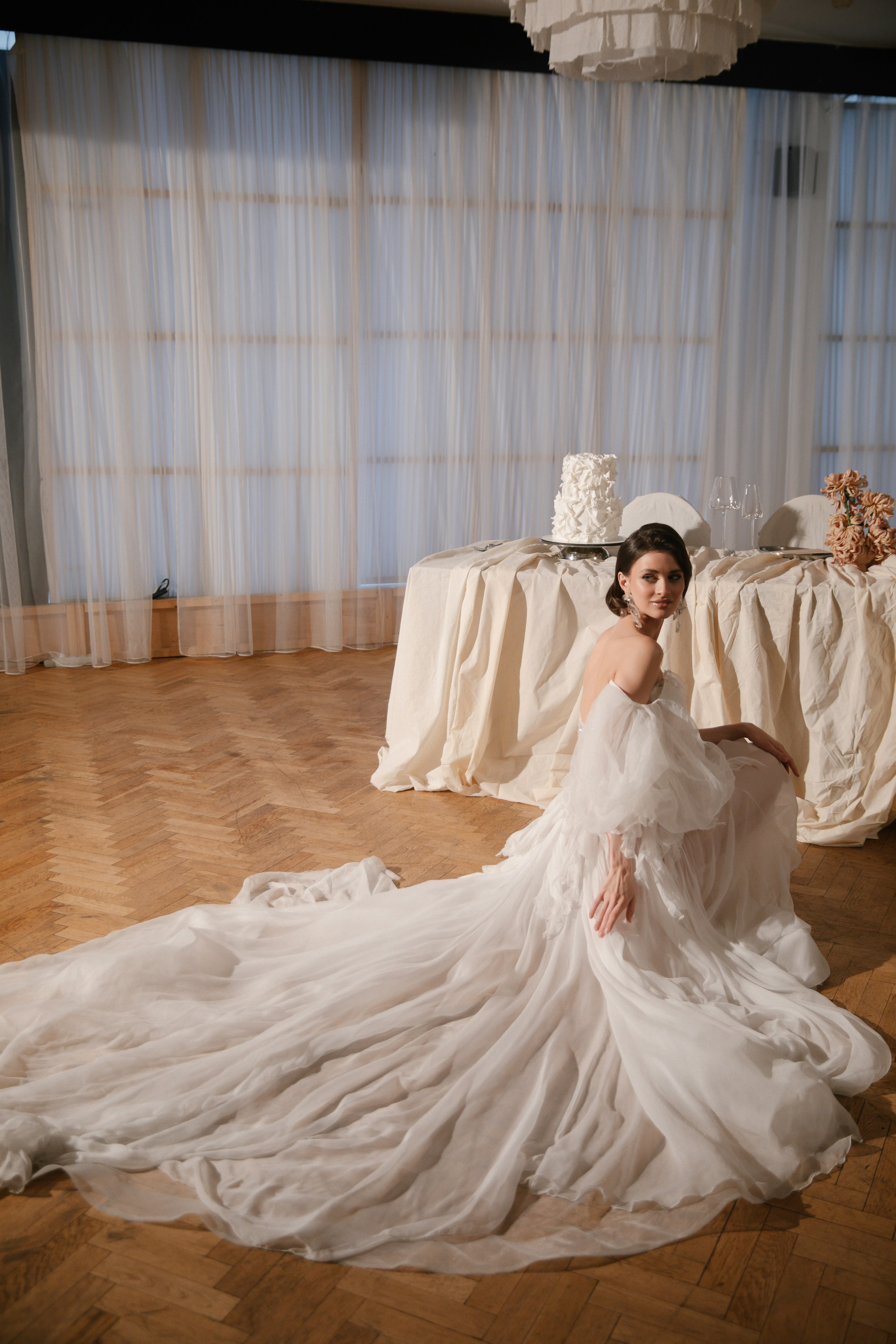 Фотосессия на банкетной площадке. Свадебный и семейный фотограф Анастасия Романова в Москве и Московской области