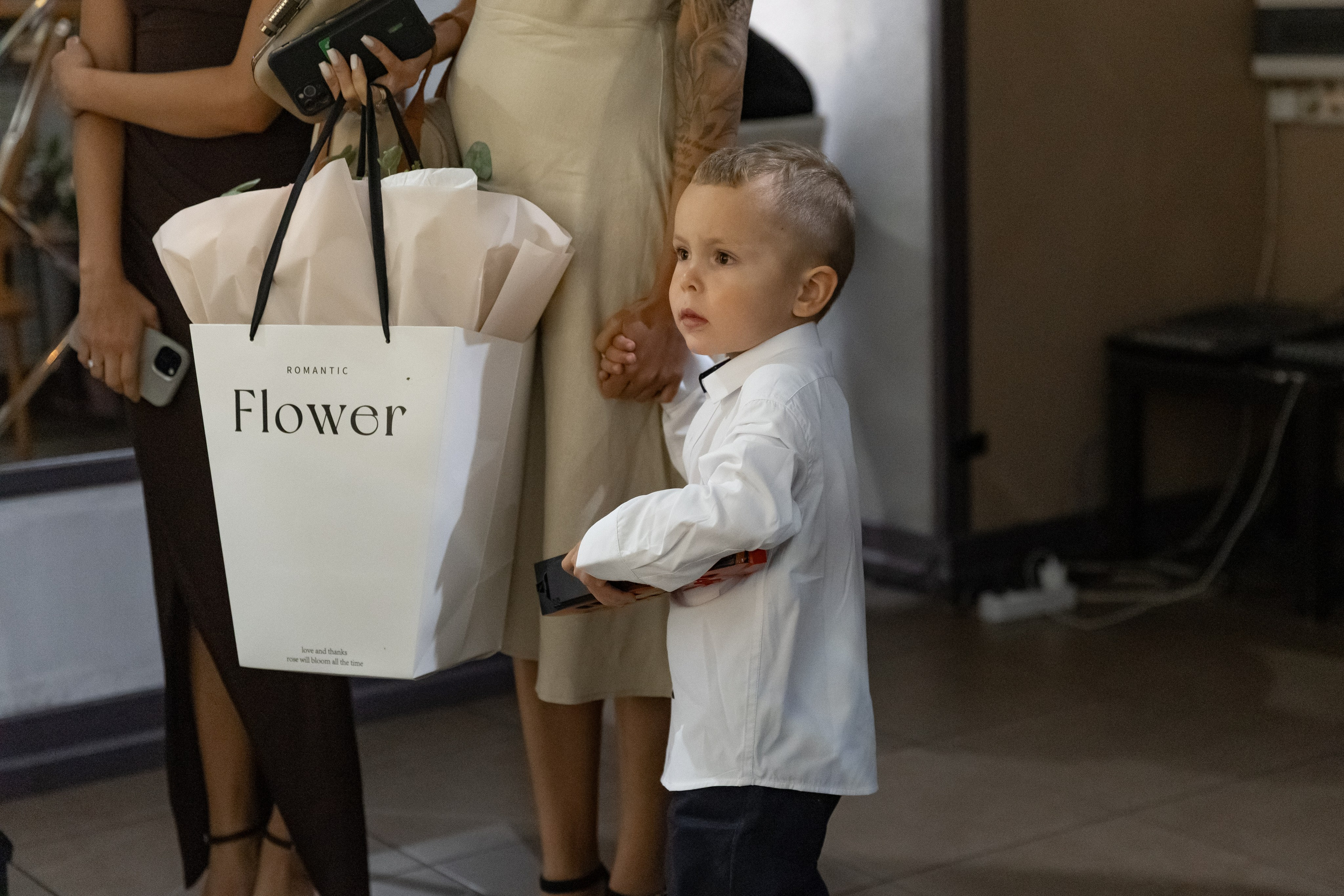 Гости свадебного банкета