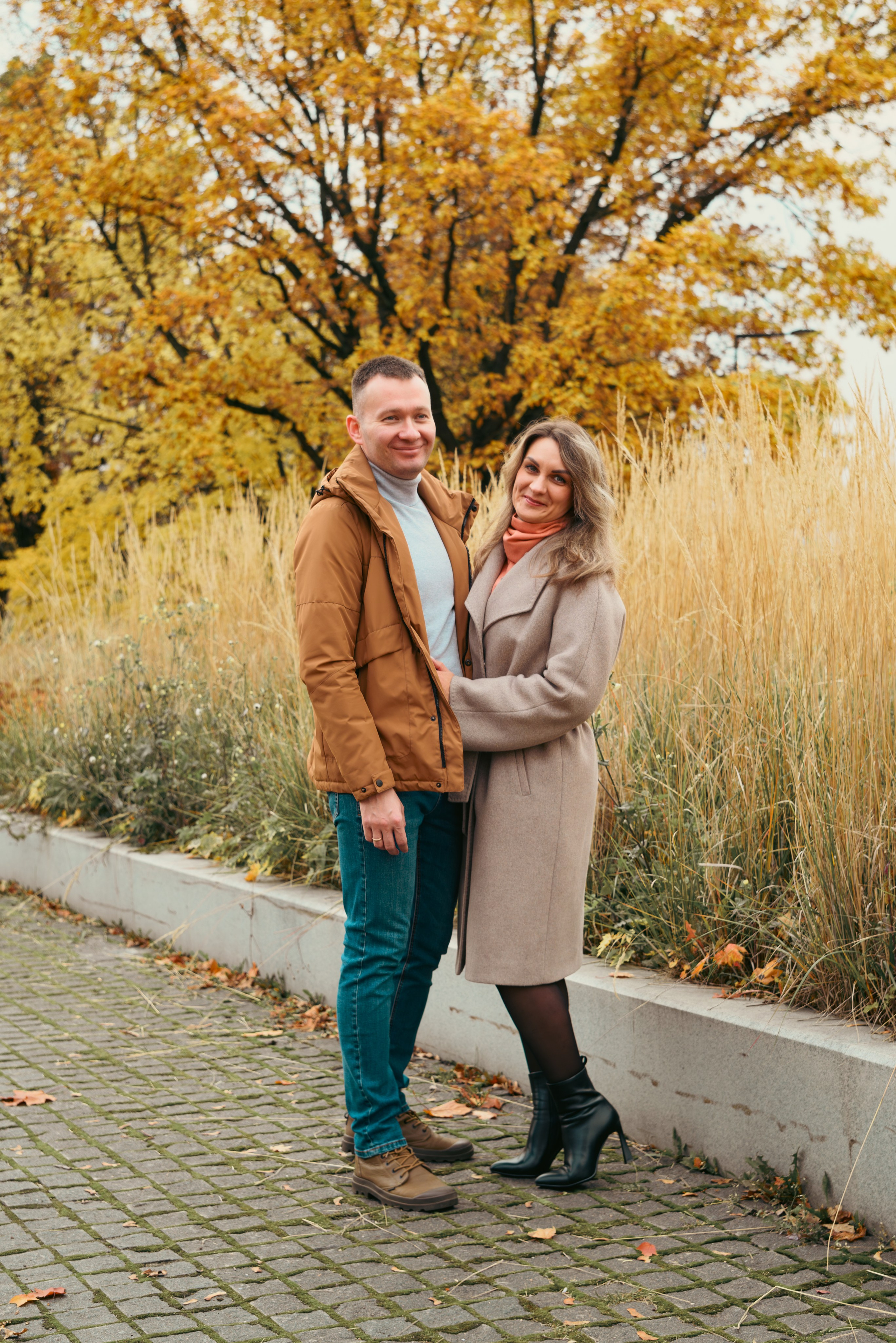 Осенняя Love story. Семейный фотограф г. Москва