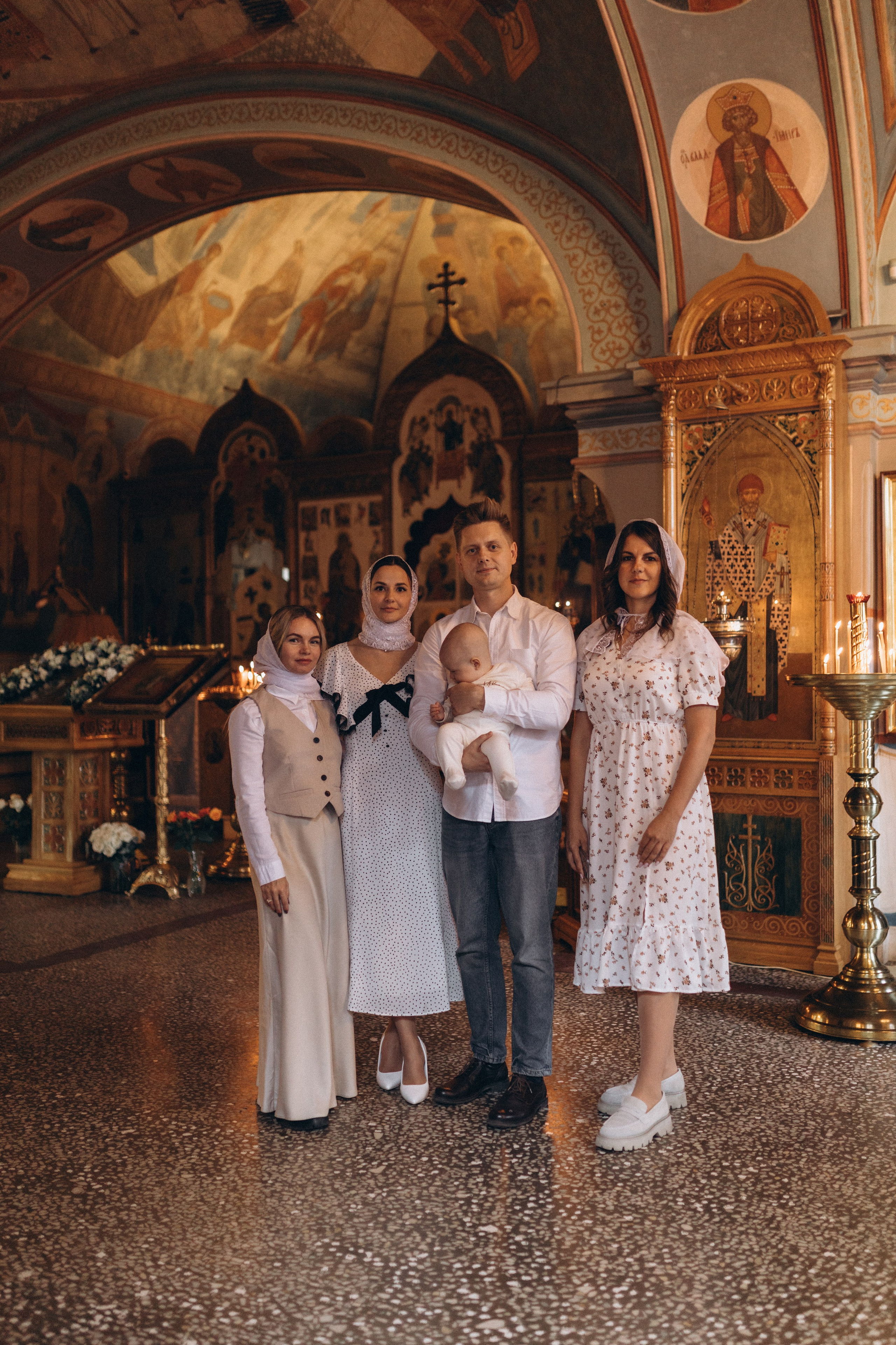 Таинство Крещения Ромы Церковь Покрова Пресвятой Богородицы в Покровском-Глебове-Стрешневе. Семейный и женский фотограф в Москве Коновалова Олеся