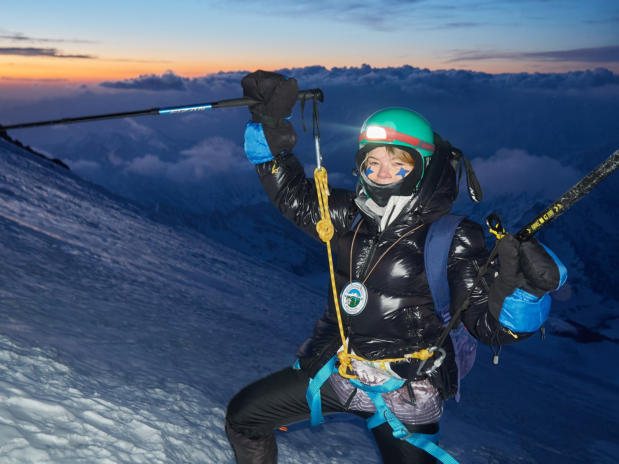 21.04 съемка Штурм Вершины Эльбруса. Горный, высотный Фотограф на Эльбрусе Георгий
