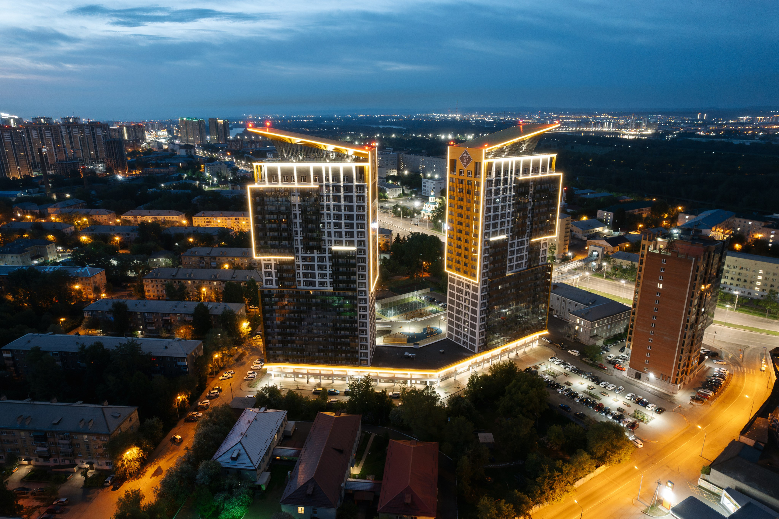 Жилой комплекс на улице Партизана Железняка. Репортажный фотограф Красноярск Алекс Чампакхам