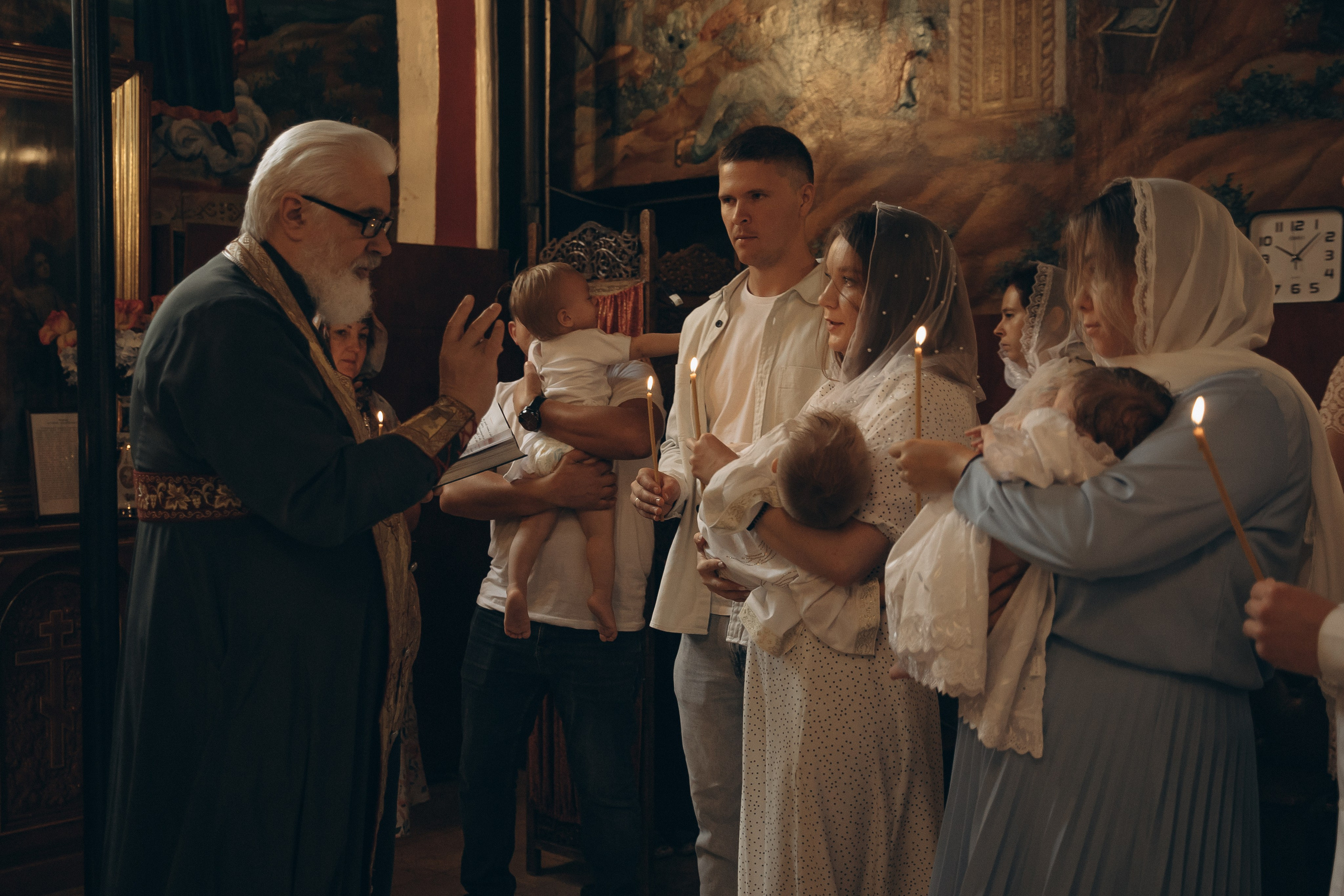 Крещение. Семейный фотограф в Москве и Королеве Евгения Баукова