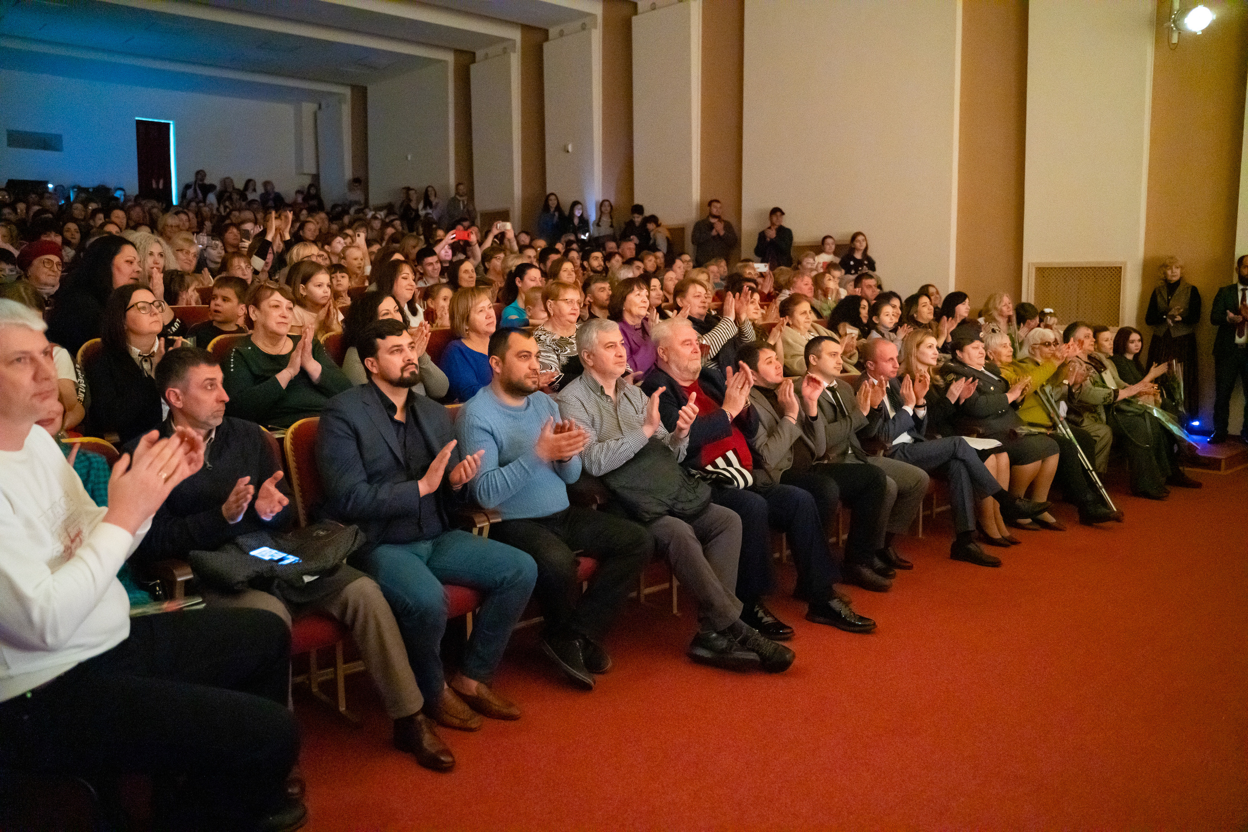 Концерт к 8 марта, ДК Кабардинка. Жизнь курорта Кабардинка в фотографиях