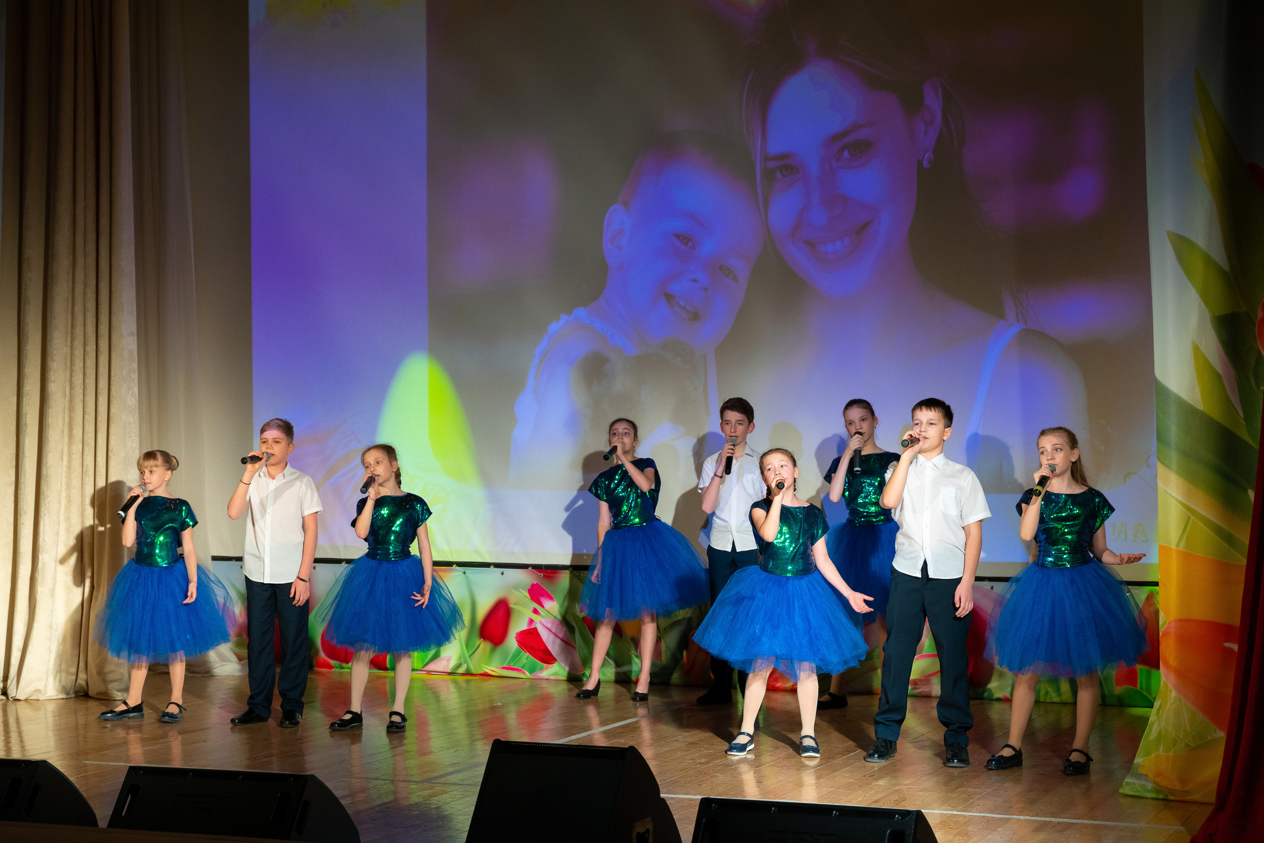 Концерт к 8 марта, ДК Кабардинка. Жизнь курорта Кабардинка в фотографиях