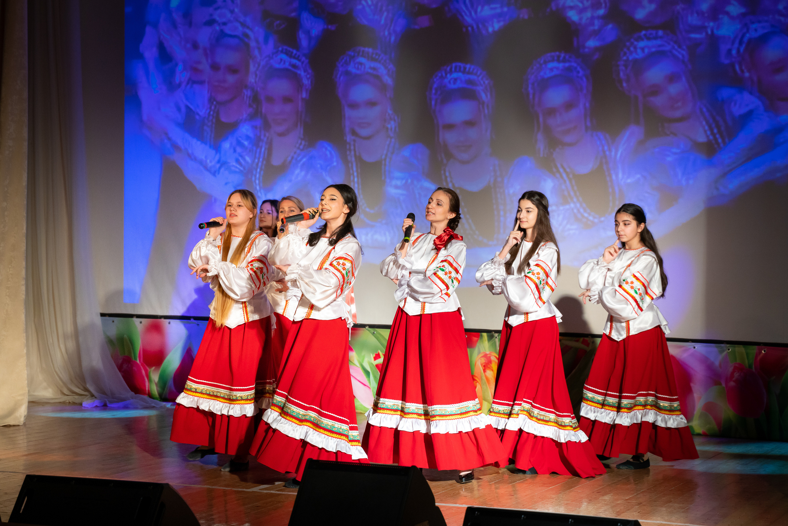 Концерт к 8 марта, ДК Кабардинка. Жизнь курорта Кабардинка в фотографиях