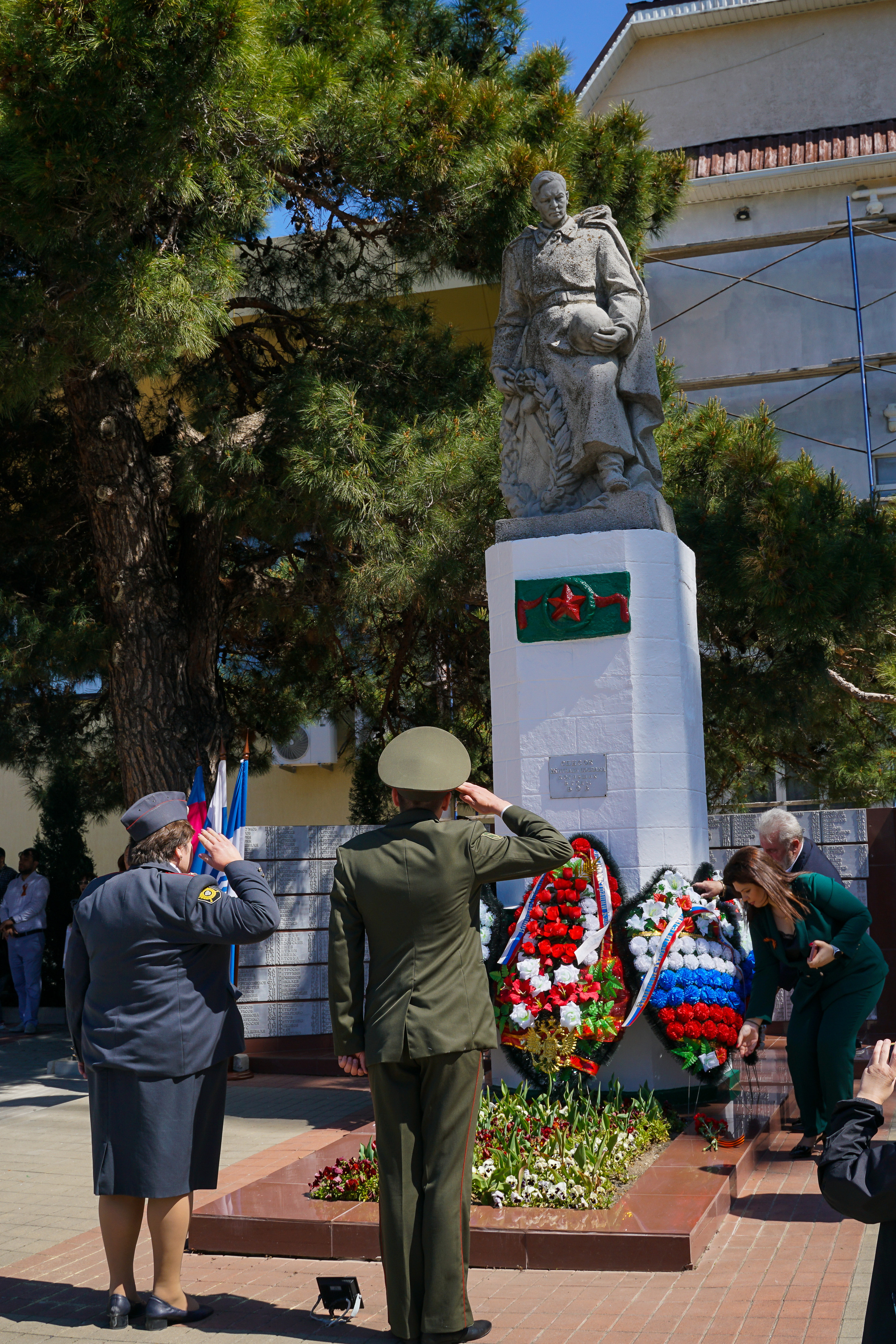 Праздничный парад 9 мая. Жизнь курорта Кабардинка в фотографиях