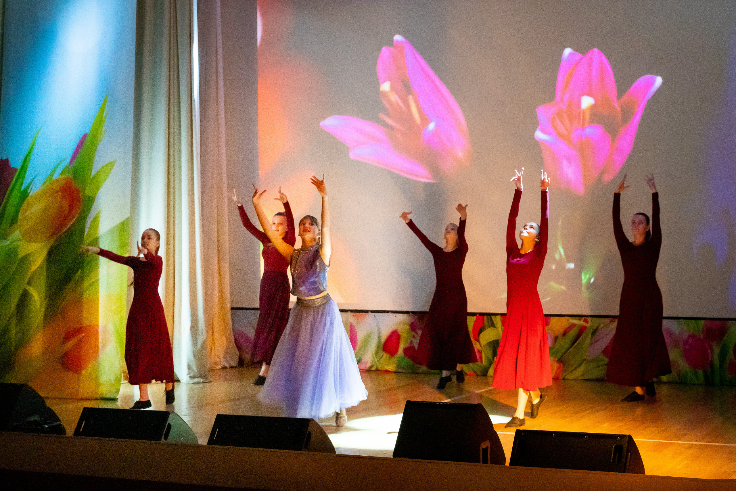 Концерт к 8 марта, ДК Кабардинка. Жизнь курорта Кабардинка в фотографиях