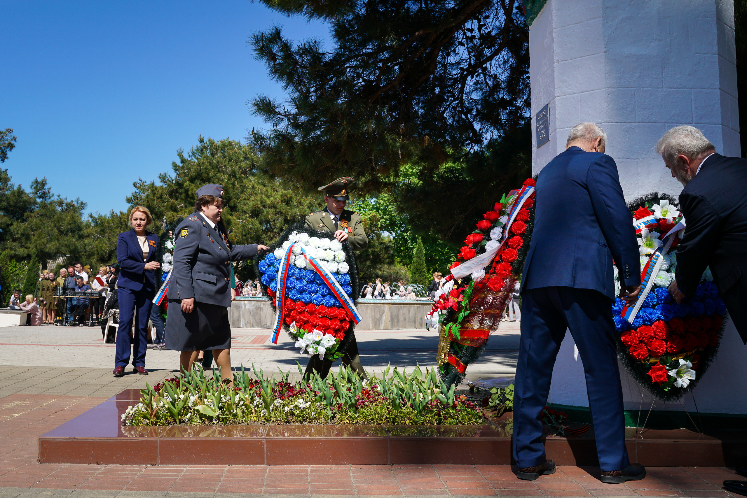 Праздничный парад 9 мая. Жизнь курорта Кабардинка в фотографиях