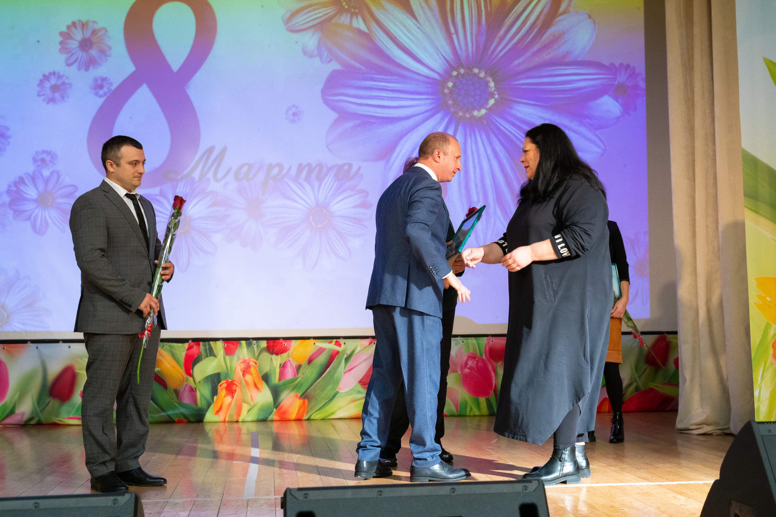 Концерт к 8 марта, ДК Кабардинка. Жизнь курорта Кабардинка в фотографиях