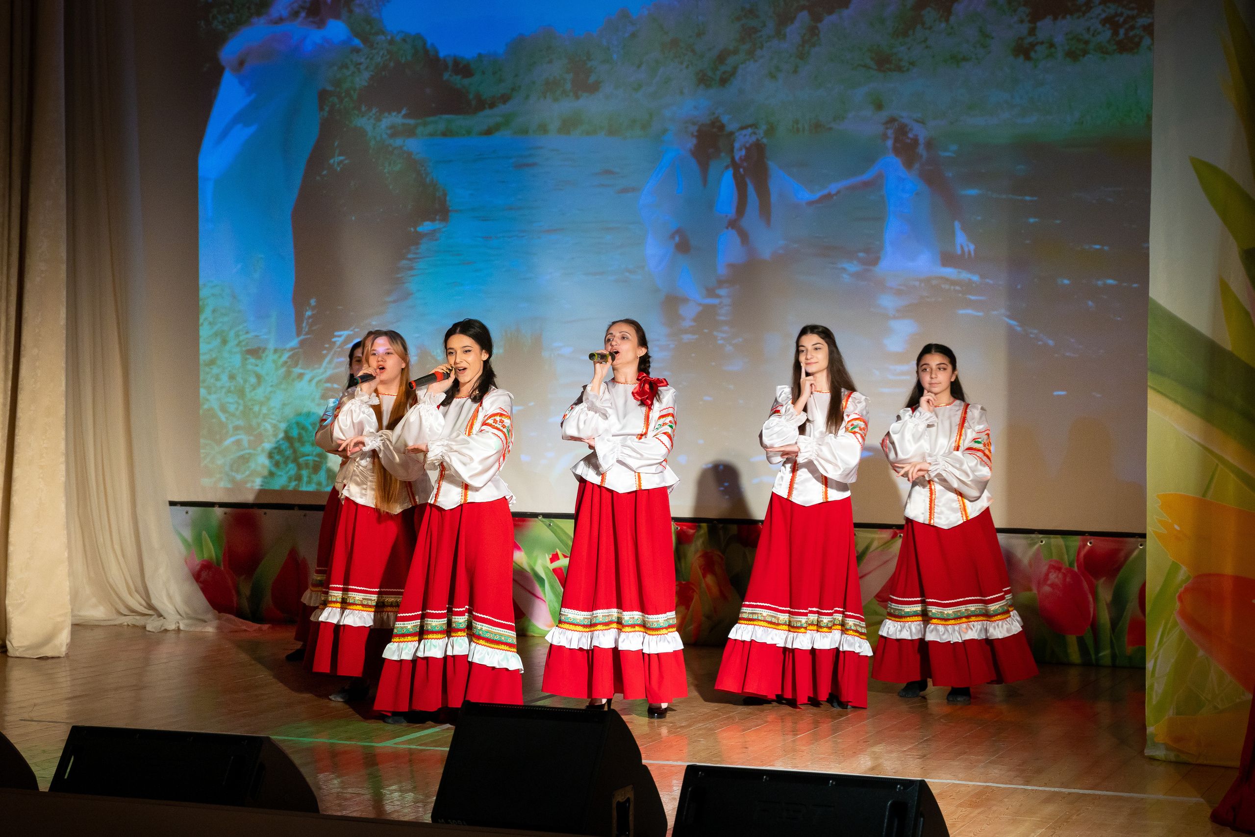 Концерт к 8 марта, ДК Кабардинка. Жизнь курорта Кабардинка в фотографиях