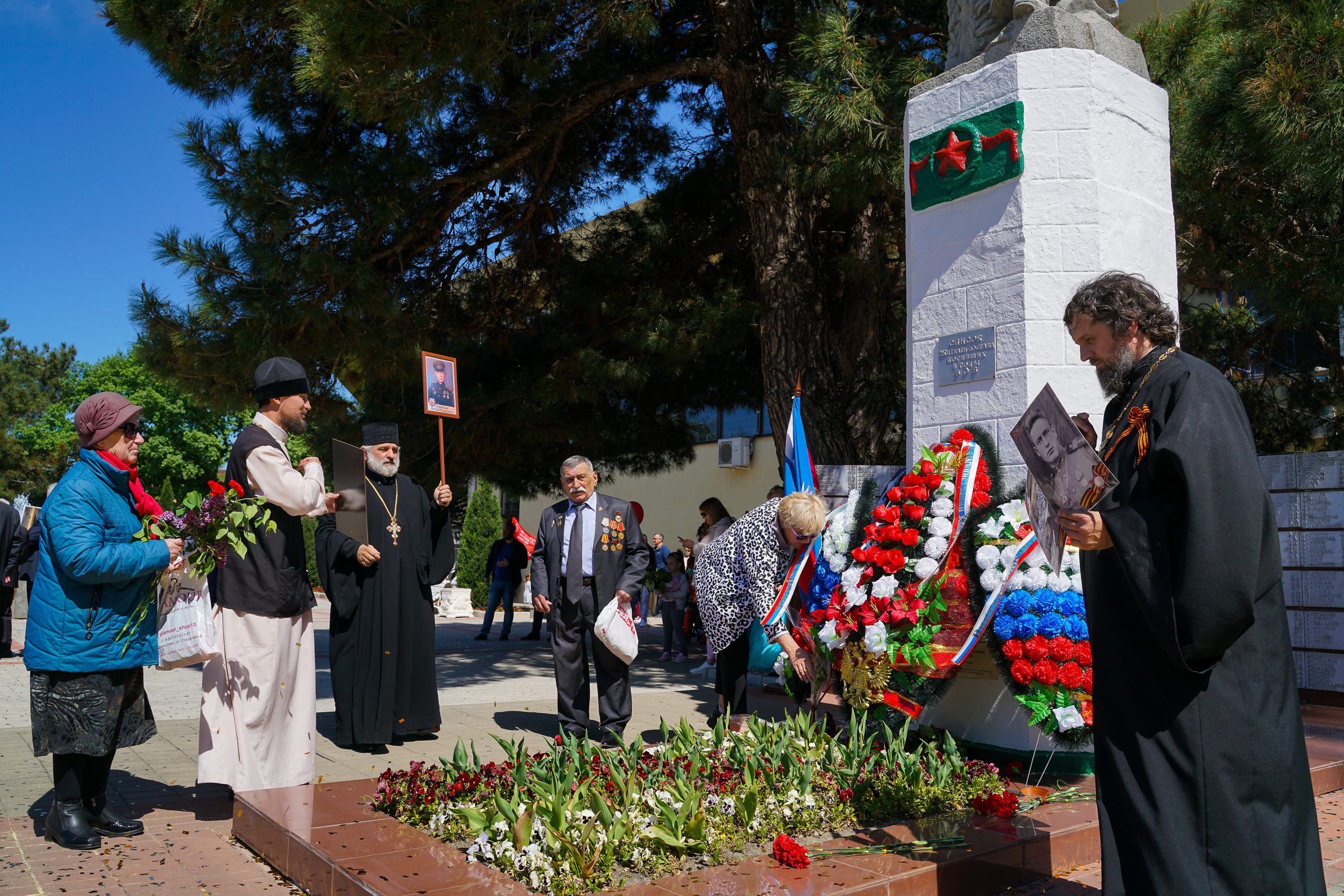 Праздничный парад 9 мая. Жизнь курорта Кабардинка в фотографиях