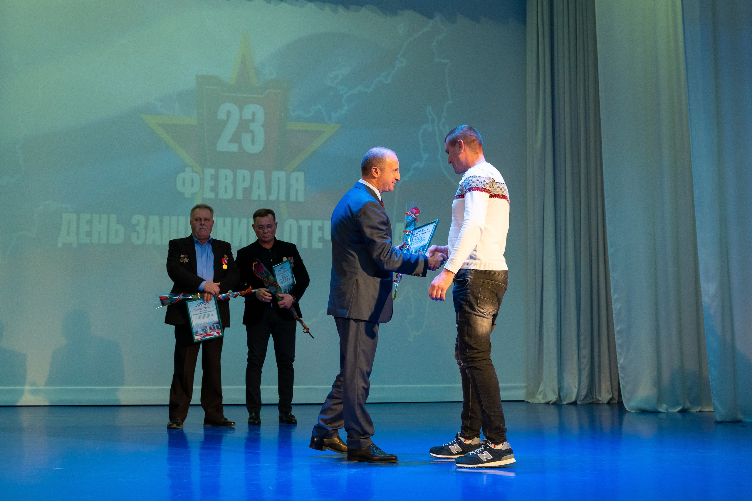 Концерт 23 февраля с. Марьина Роща. Жизнь курорта Кабардинка в фотографиях