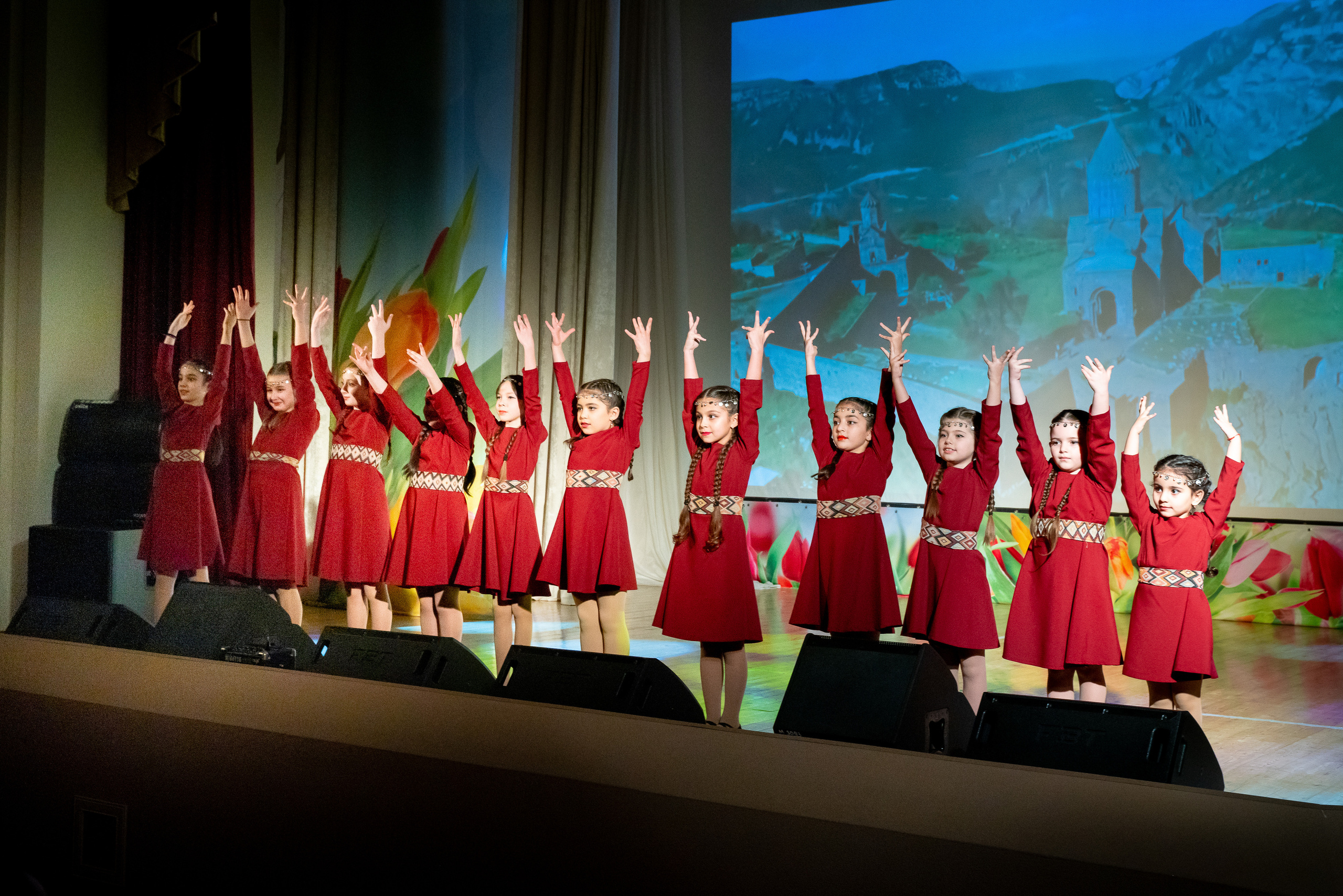 Концерт к 8 марта, ДК Кабардинка. Жизнь курорта Кабардинка в фотографиях