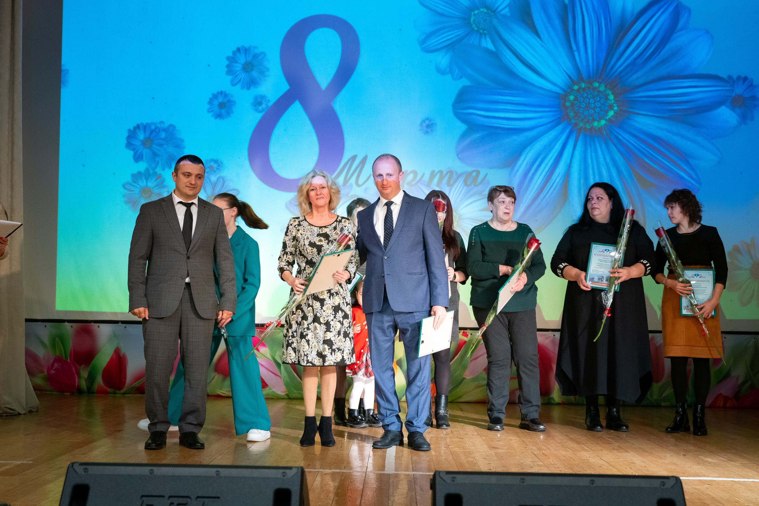 Концерт к 8 марта, ДК Кабардинка. Жизнь курорта Кабардинка в фотографиях