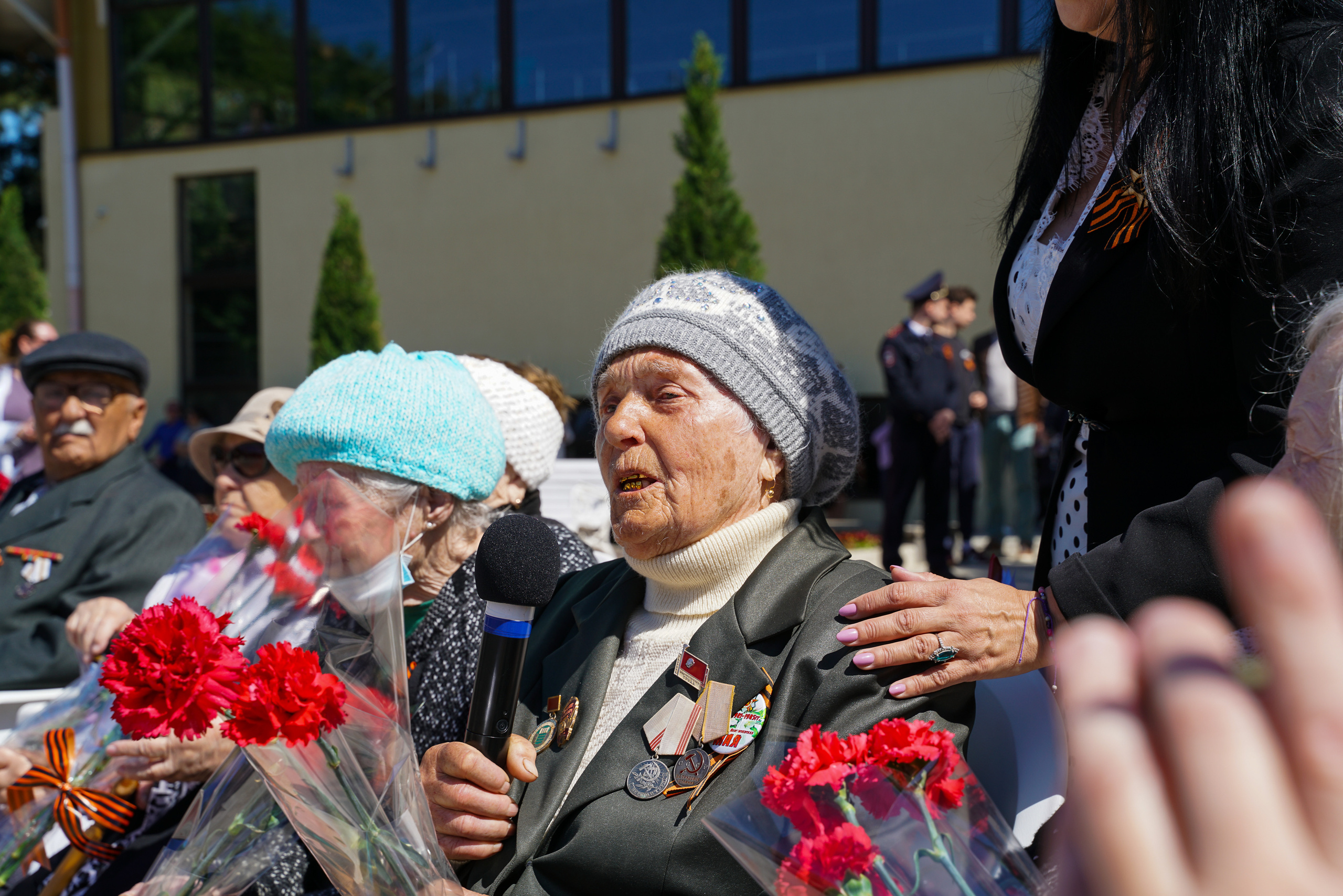 Праздничный парад 9 мая. Жизнь курорта Кабардинка в фотографиях