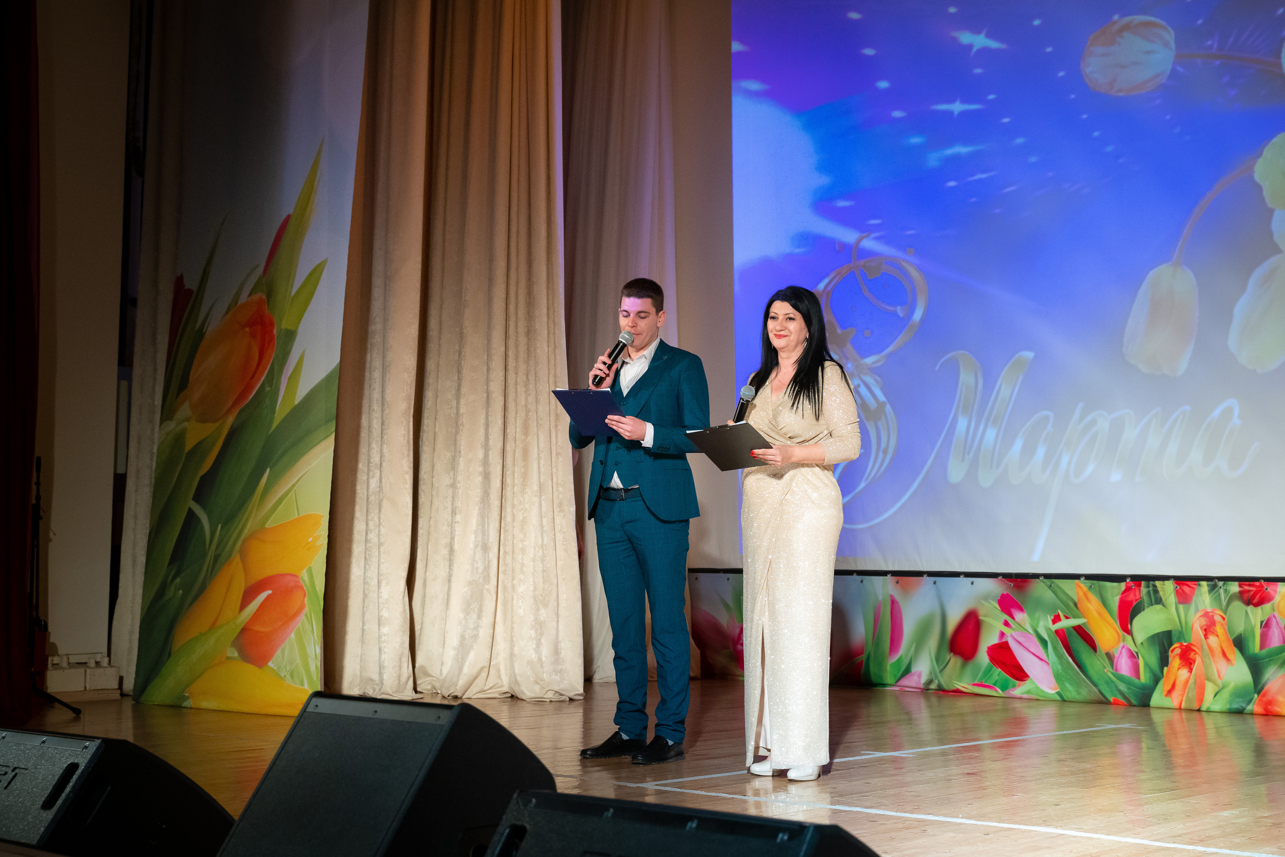 Концерт к 8 марта, ДК Кабардинка. Жизнь курорта Кабардинка в фотографиях