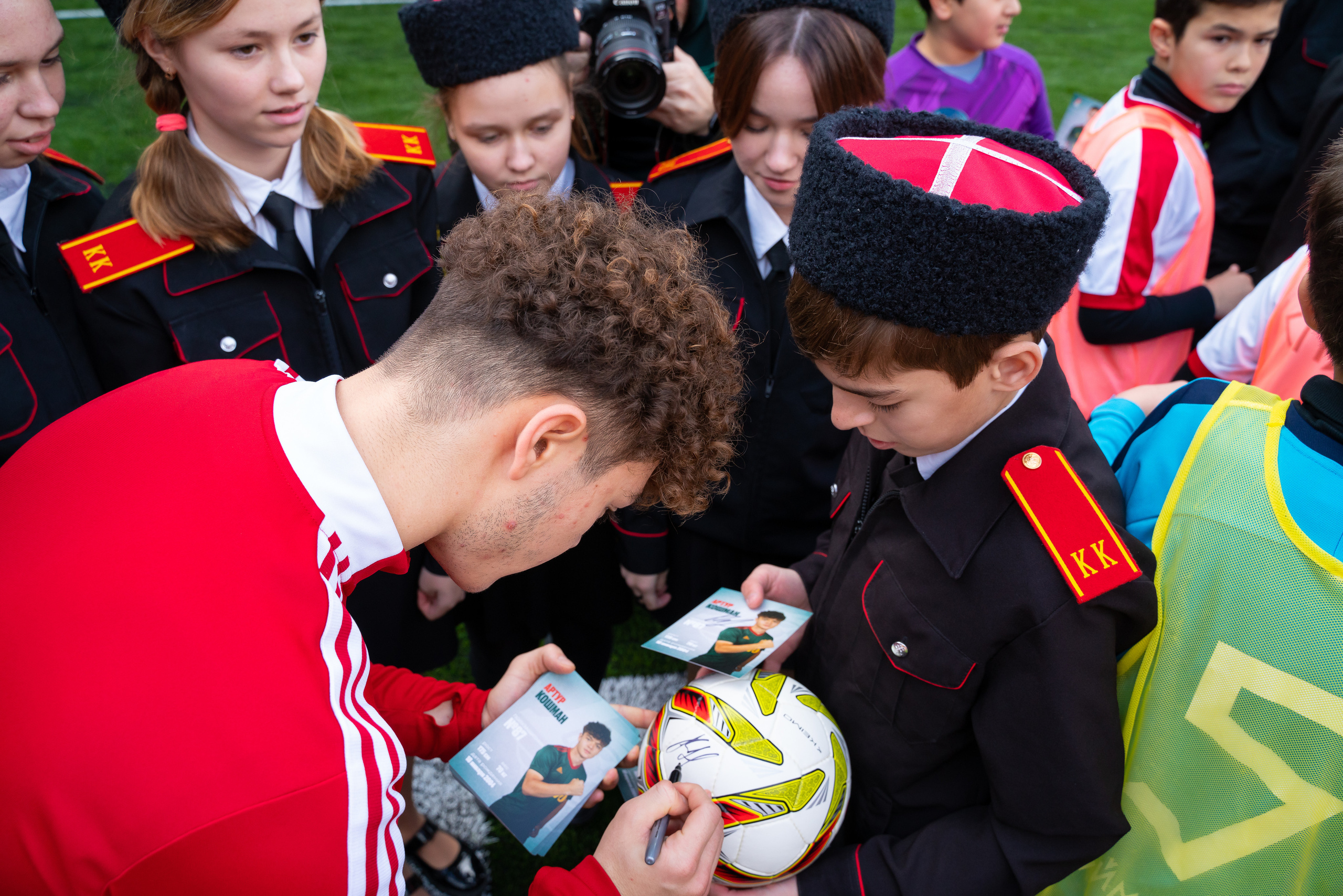 Открытие футбольного поля. Жизнь курорта Кабардинка в фотографиях